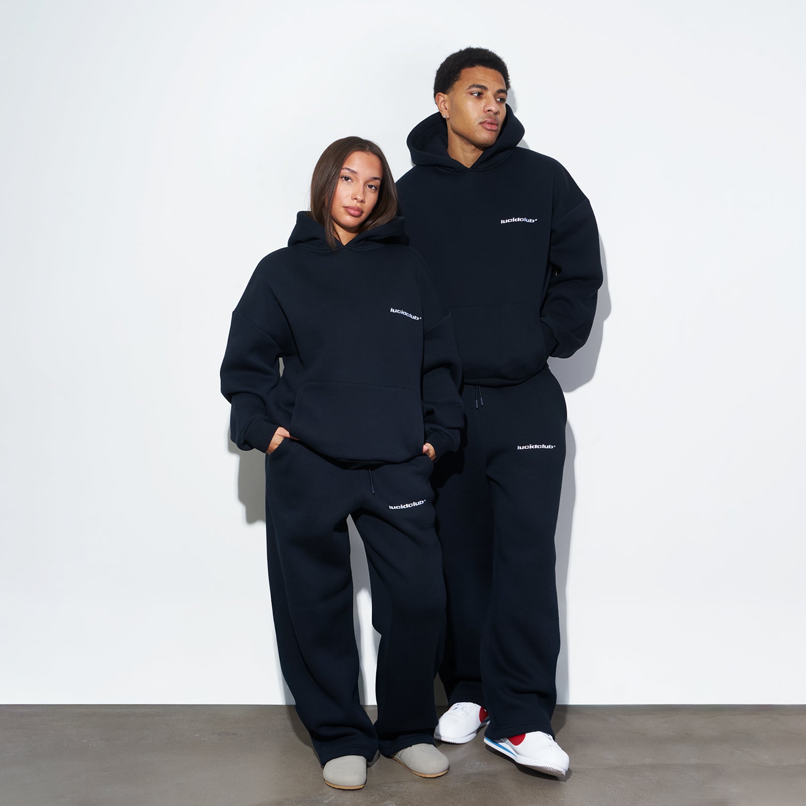 Cozy Sweatpants "Navy Blue" - Lucid Club
