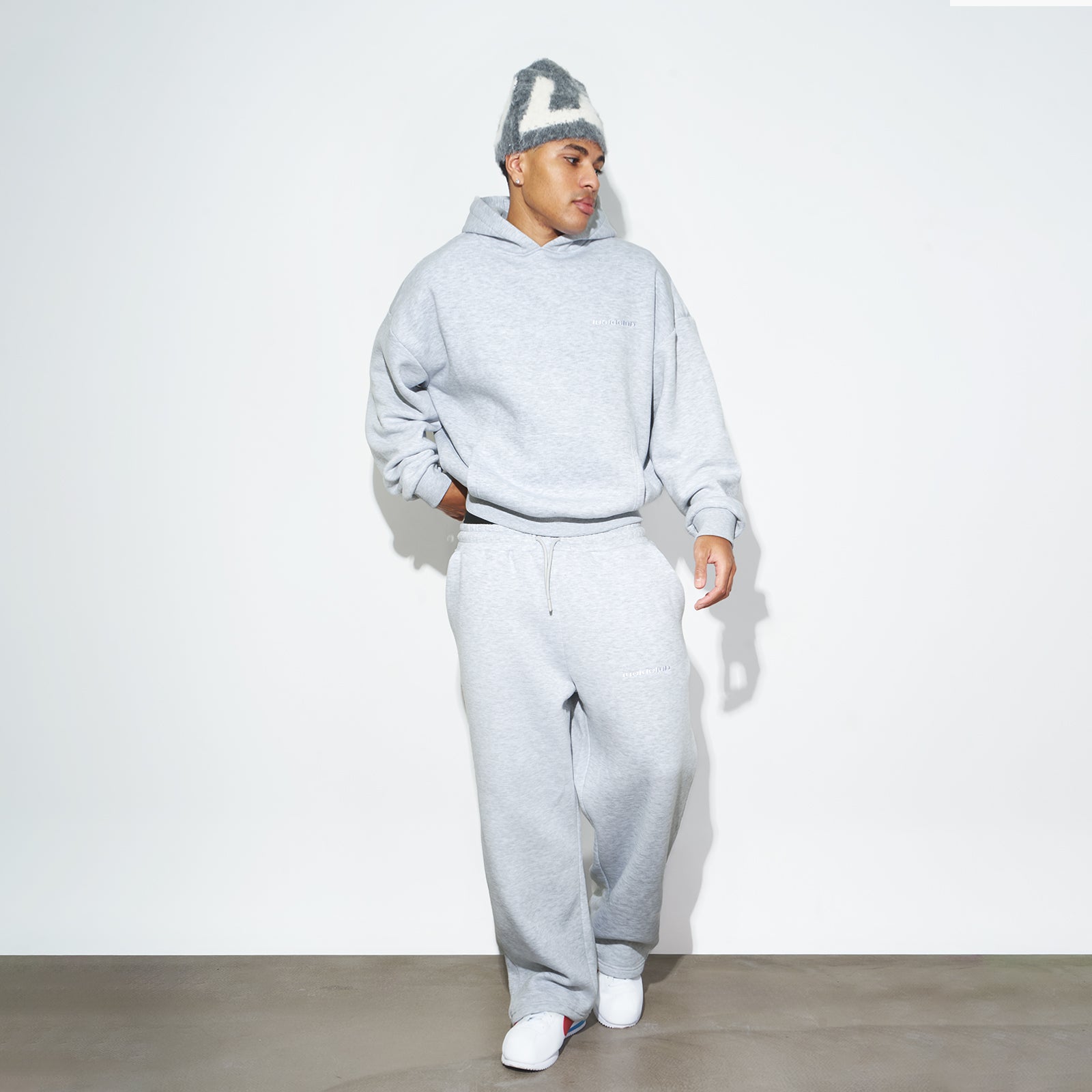Cozy Tracksuit Bundle "Melange Grey" - Lucid Club