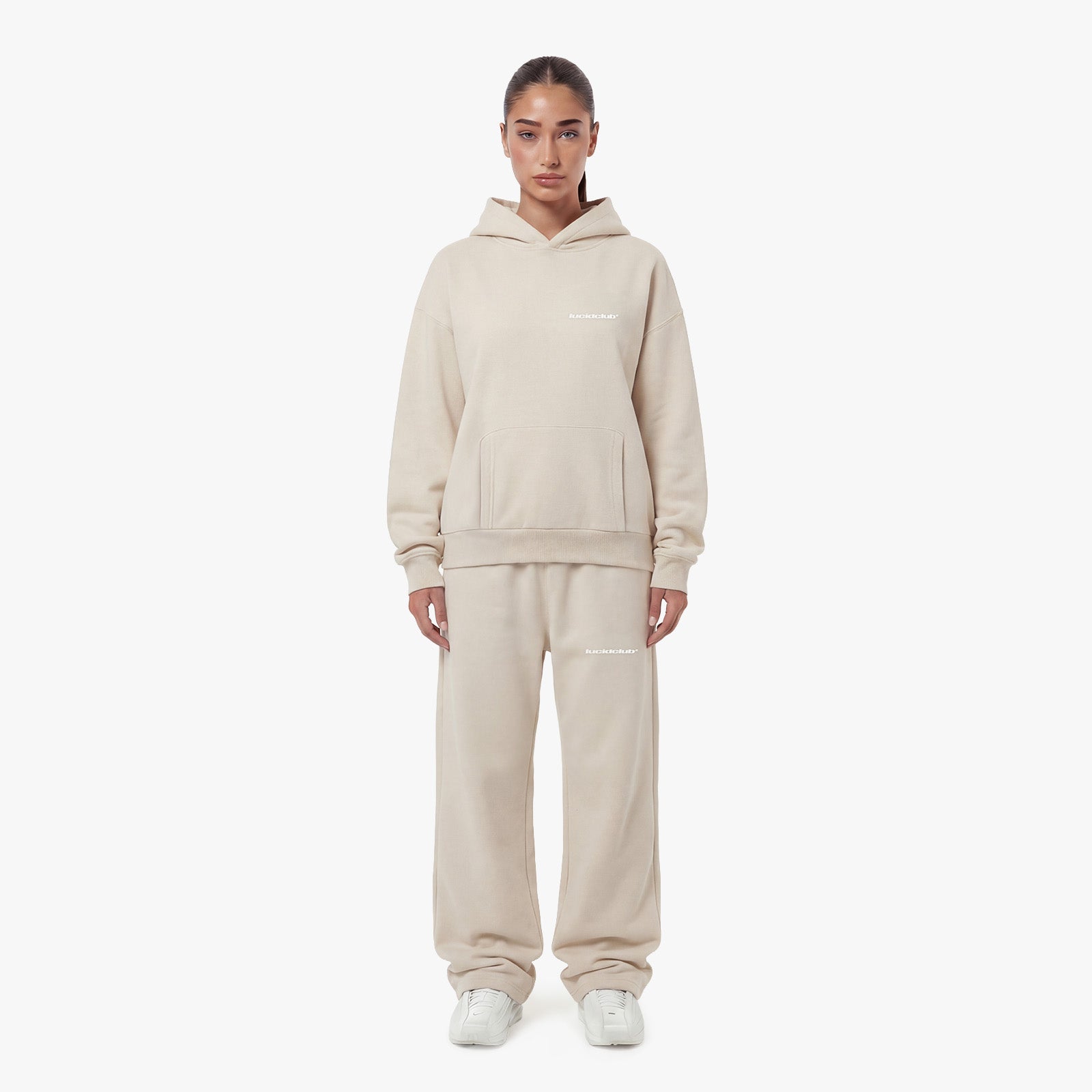 Cozy Tracksuit Bundle "Cream" - Lucid Club