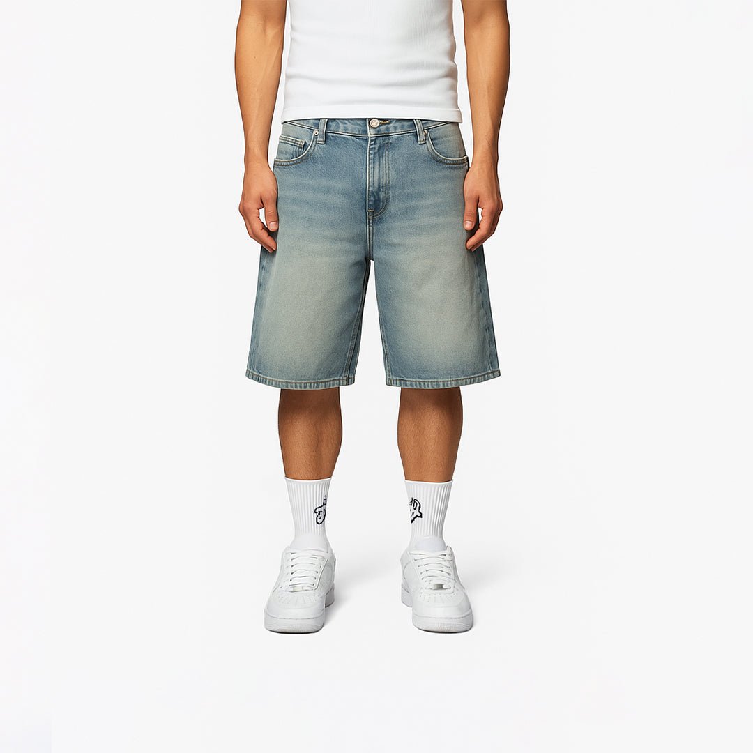Star Denim Jorts "Sahara Sky" - Lucid Club