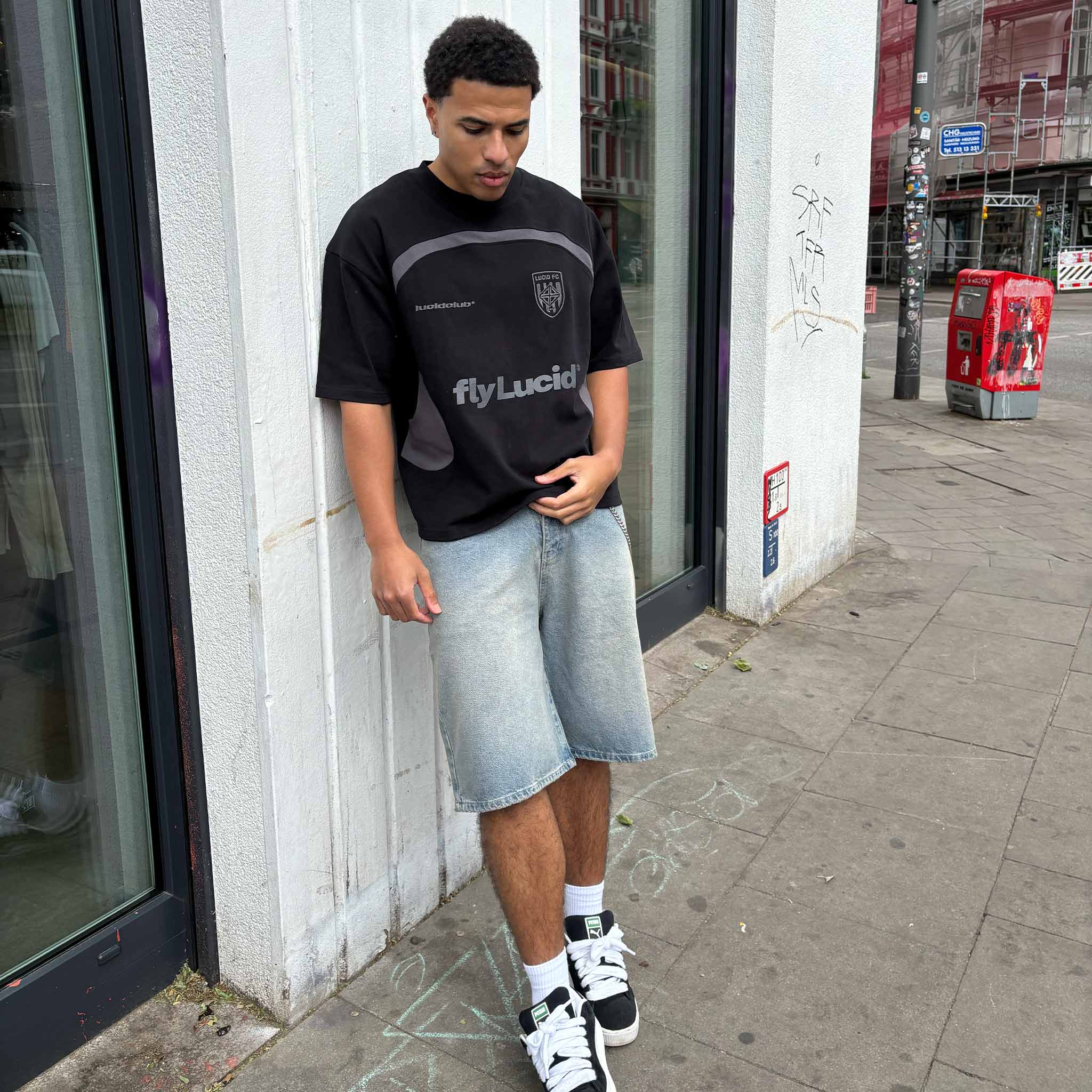 FlyLucid T-Shirt "Black" - Lucid Club