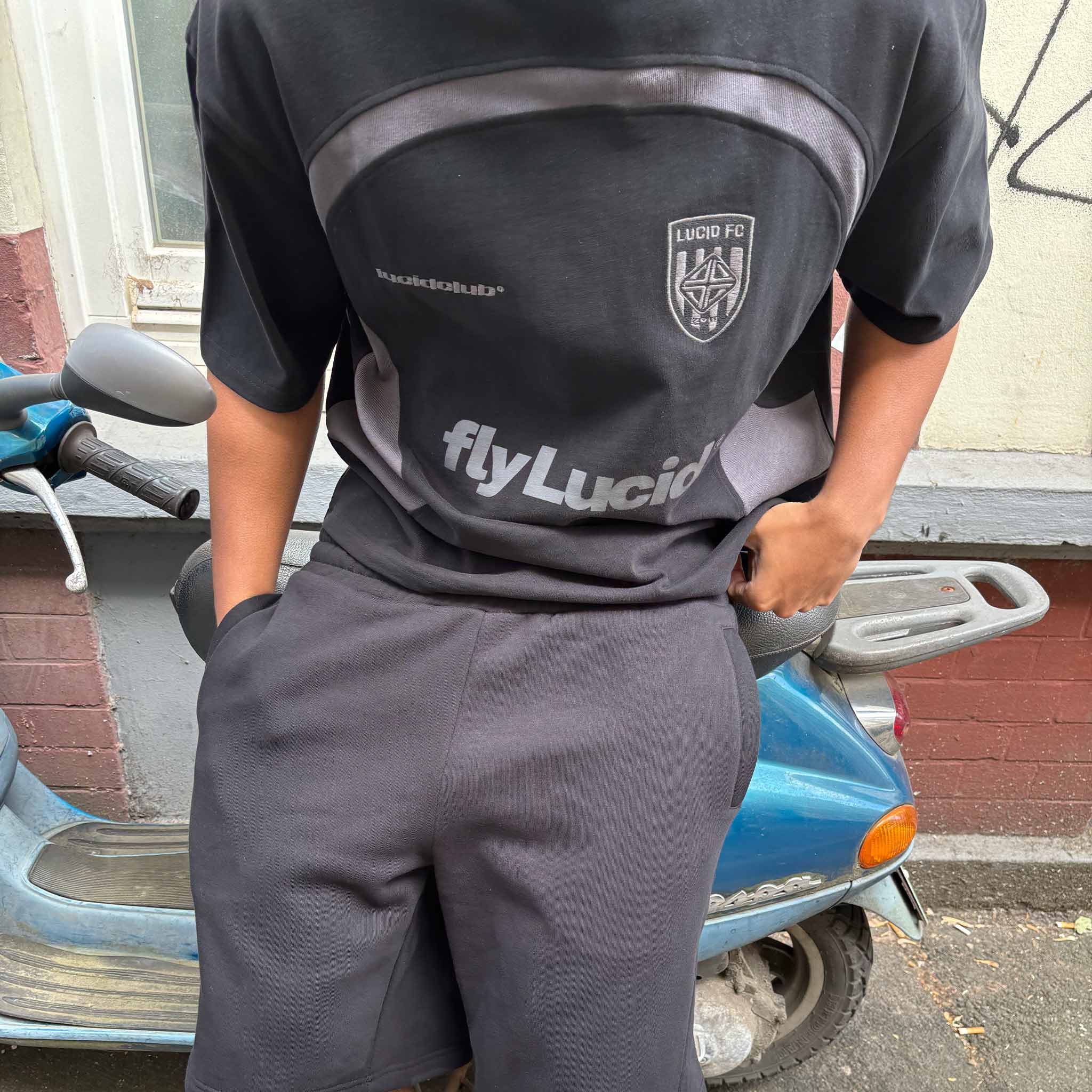 FlyLucid T-Shirt "Black" - Lucid Club