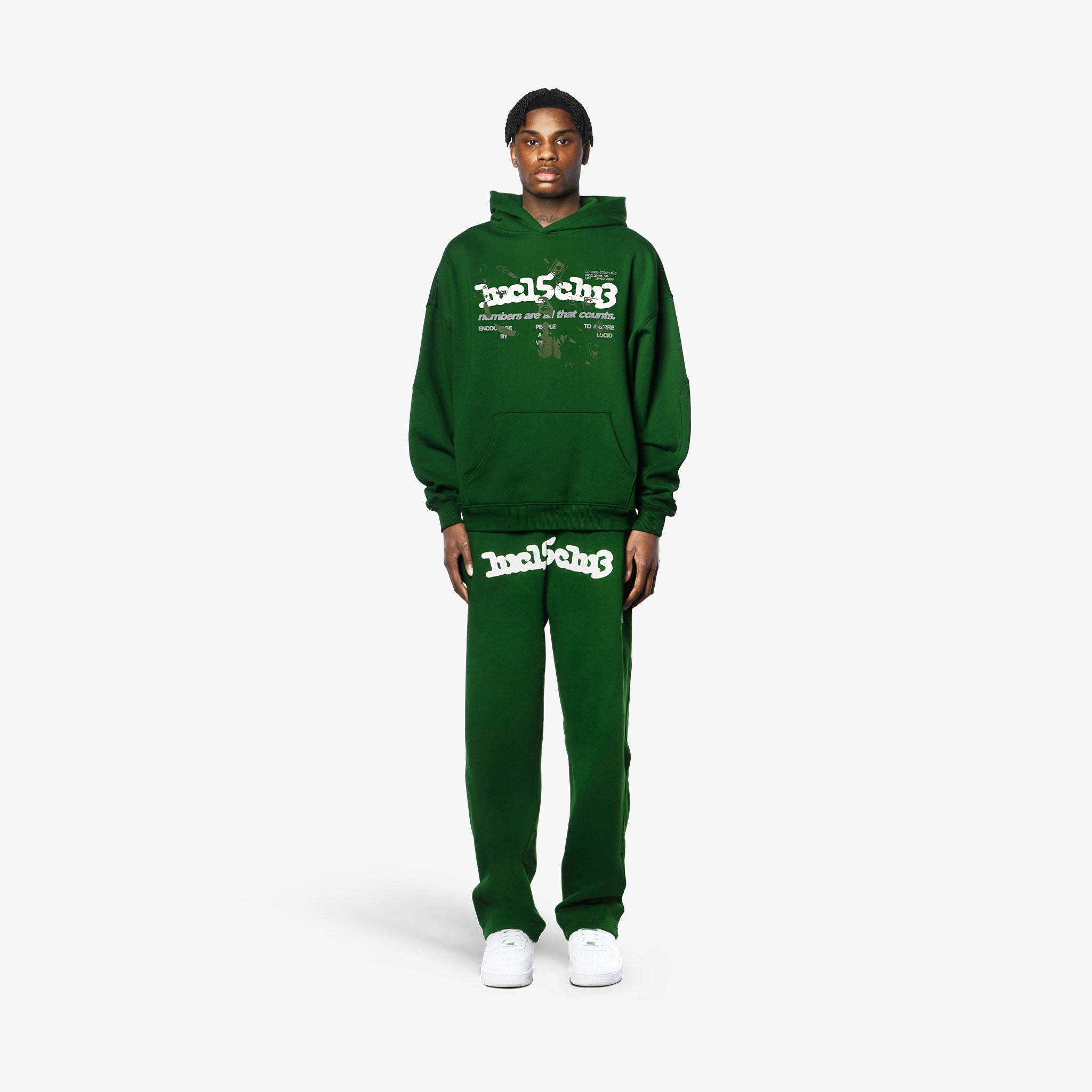 Numbers Sweatpants - Lucid Club