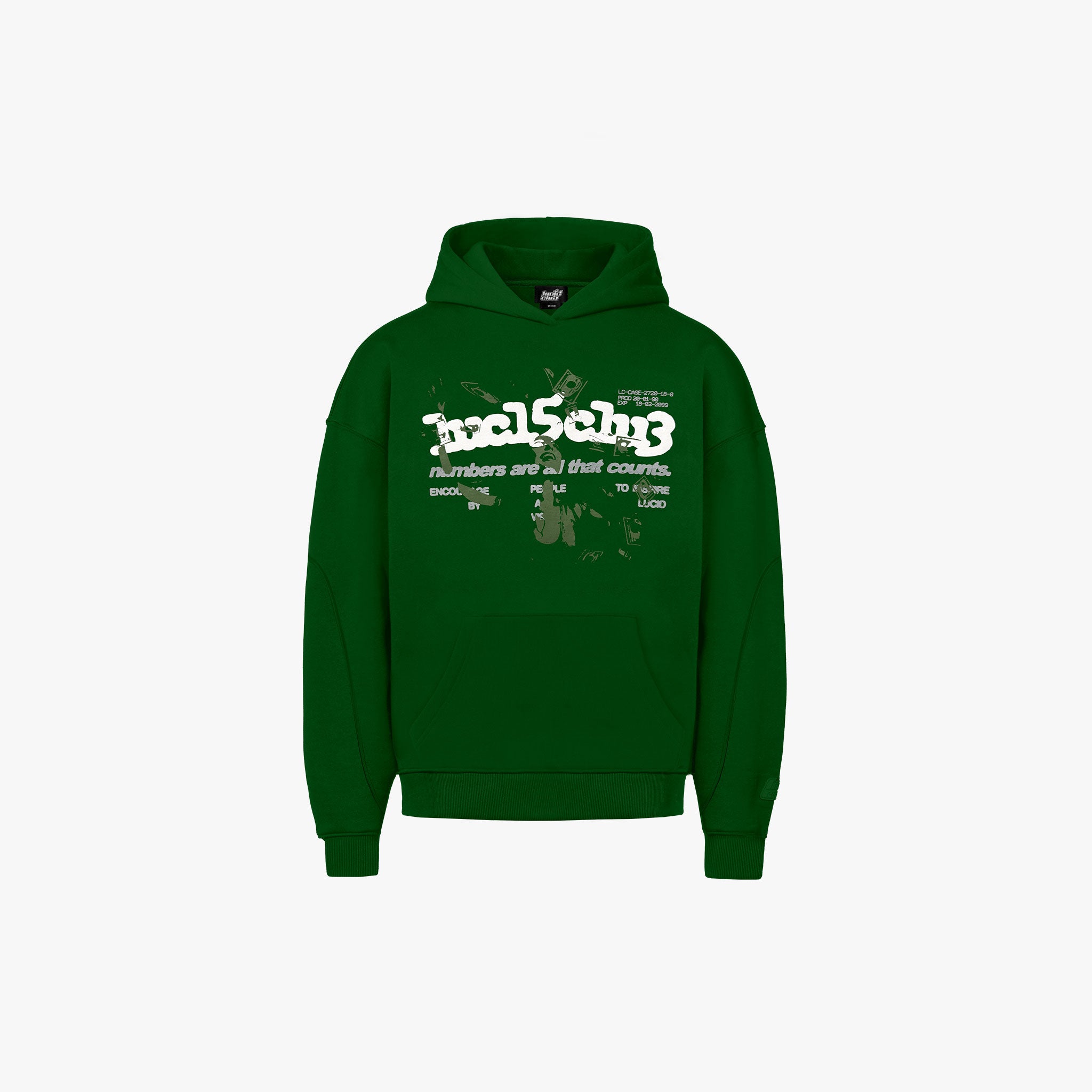 Numbers Hoodie - Lucid Club