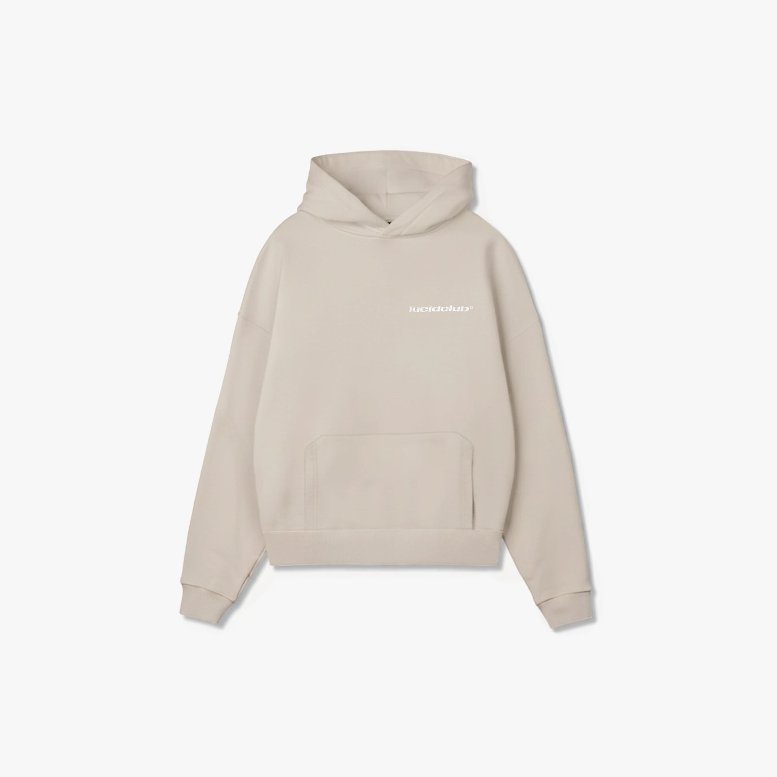 Cozy Hoodie "Cream" - Lucid Club