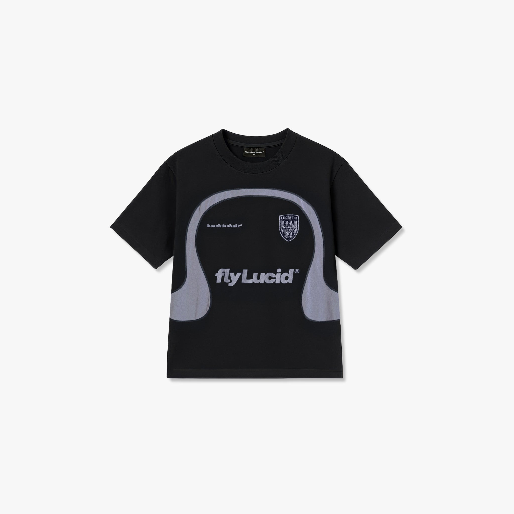 FlyLucid T-Shirt "Black" - Lucid Club