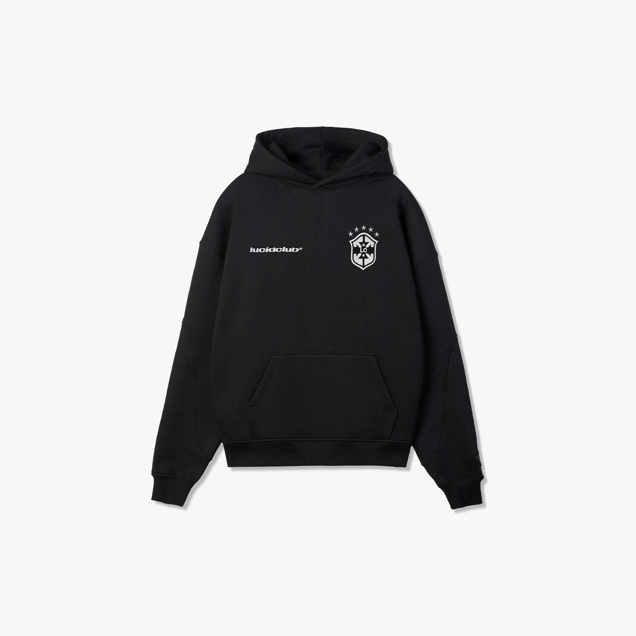 Brazil Hoodie "Black" - Lucid Club