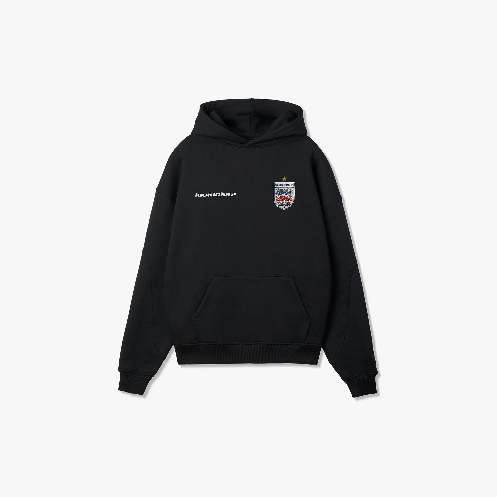 England Hoodie "Black" - Lucid Club