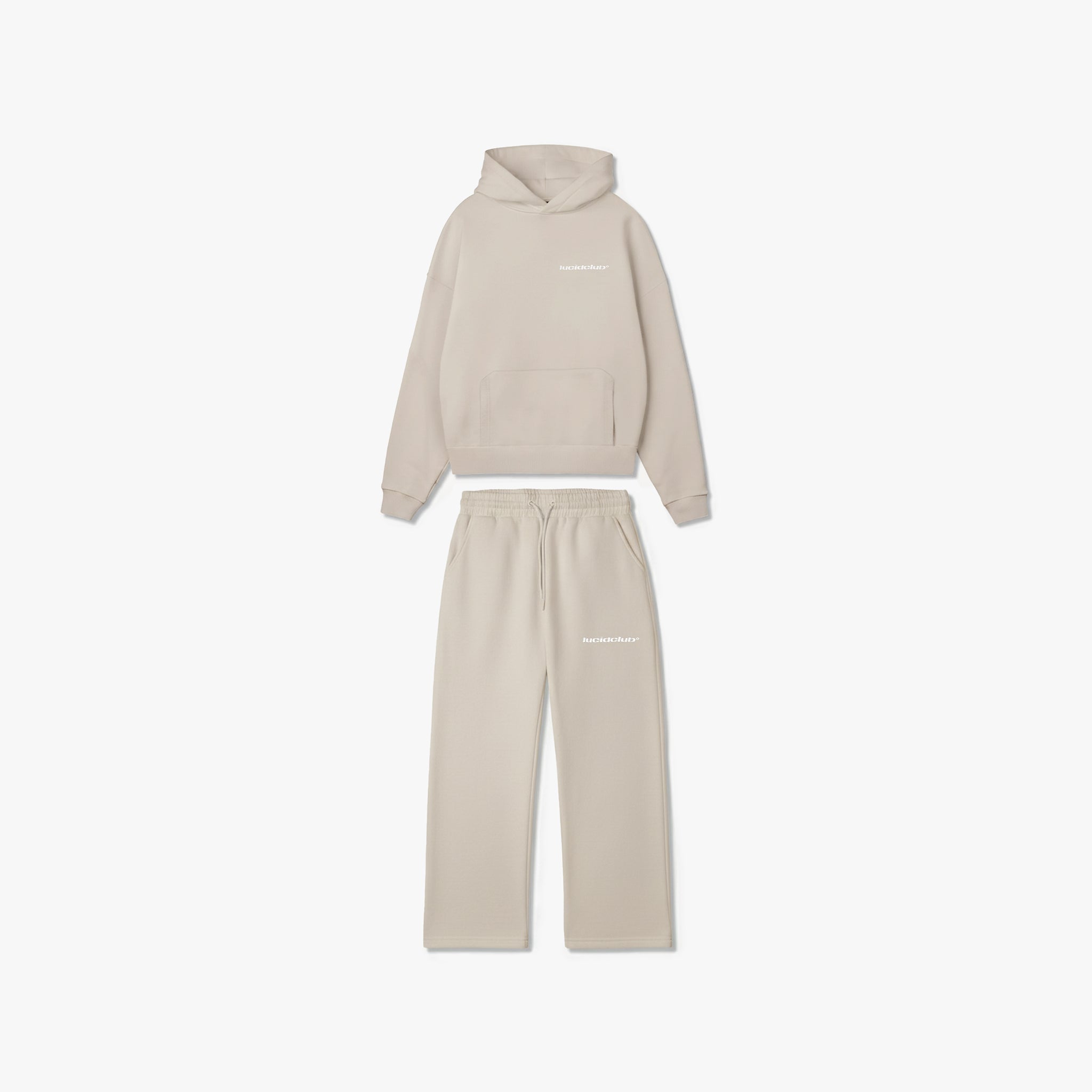 Cozy Tracksuit Bundle "Cream" - Lucid Club