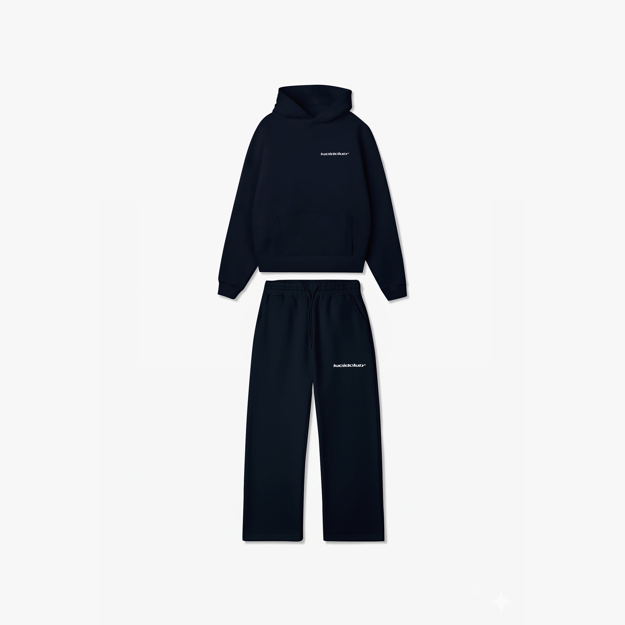 Cozy Tracksuit Bundle "Navy Blue" - Lucid Club