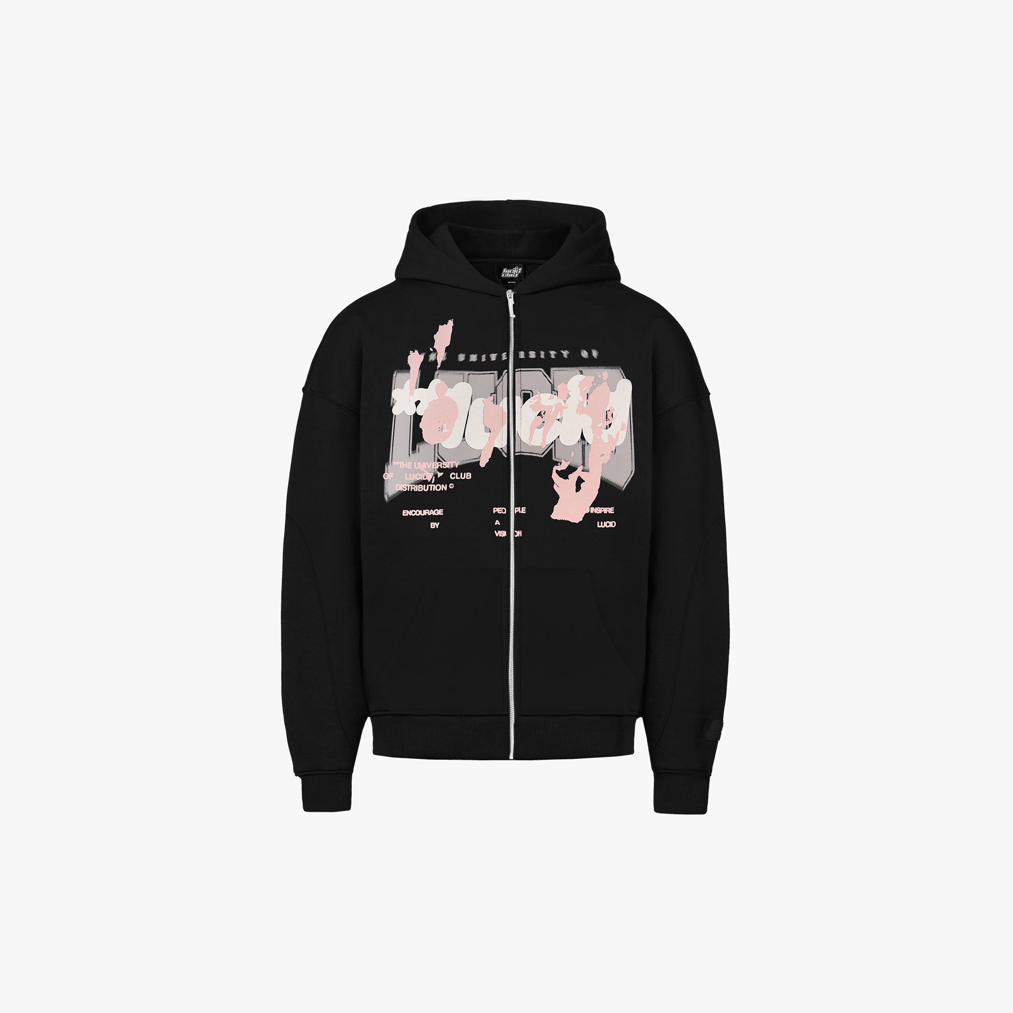 University zip hoodie