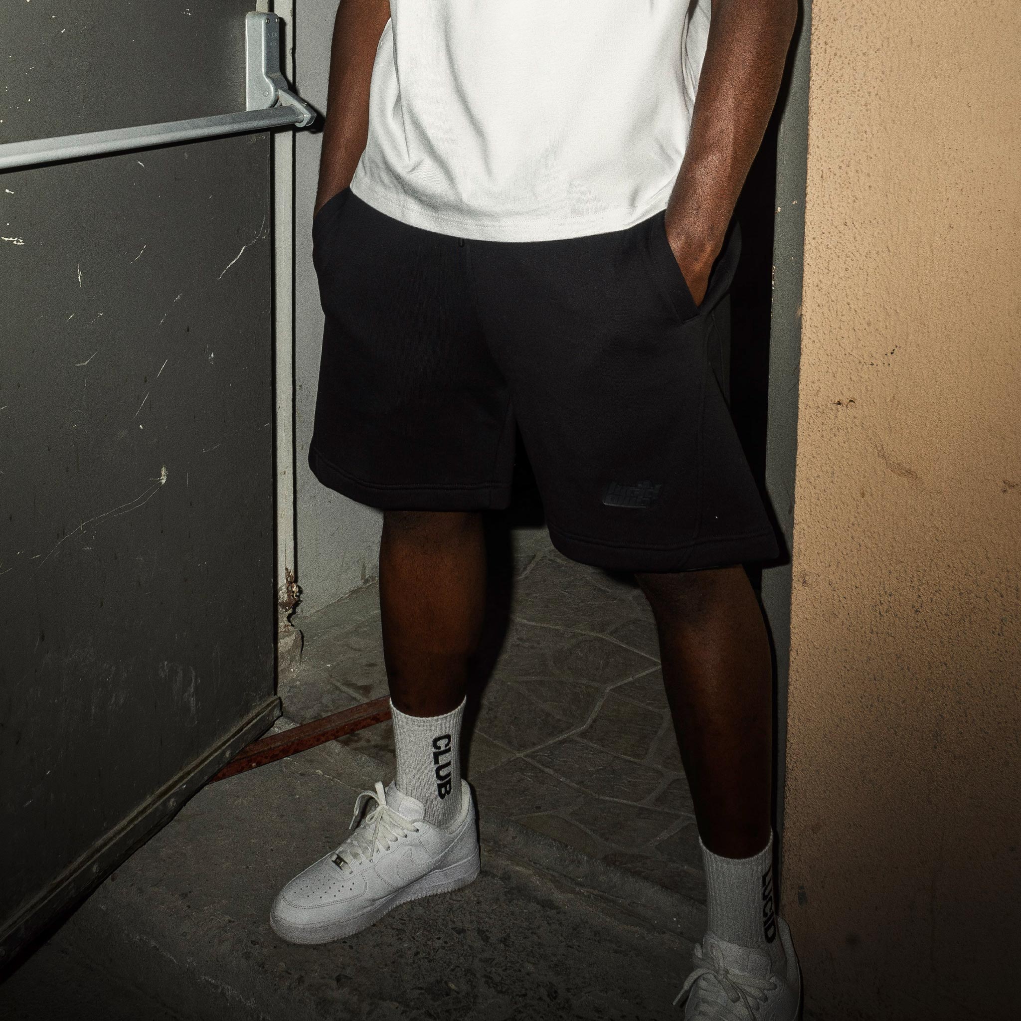 Basic Sweat Shorts "Black" - Lucid Club