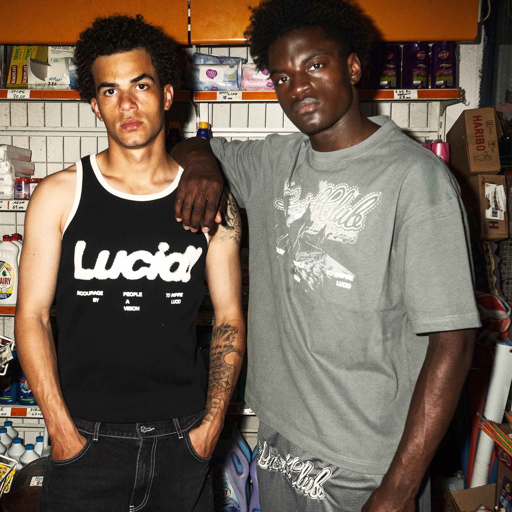 Lucid! Tank Top "Black/White" - Lucid Club