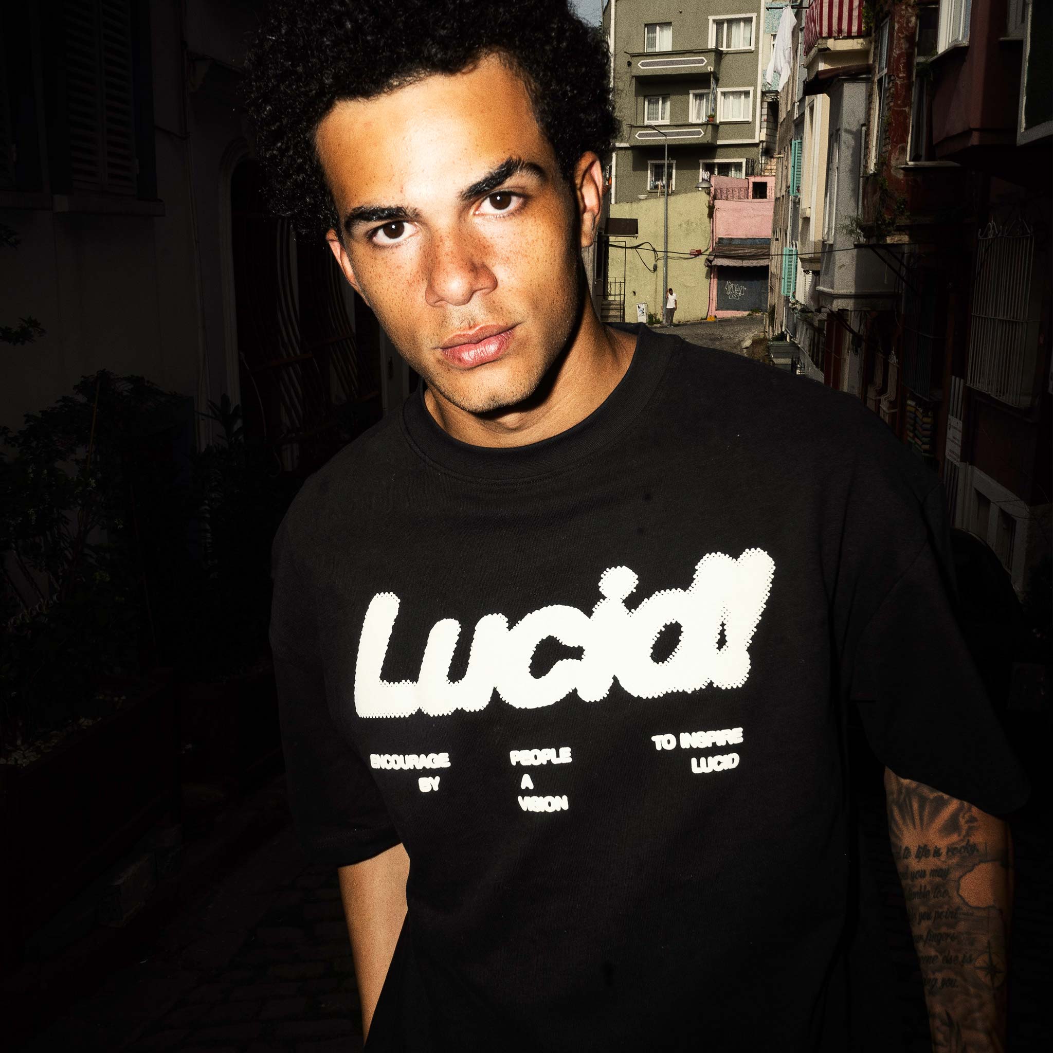 Lucid! Tee "Black/White" - Lucid Club