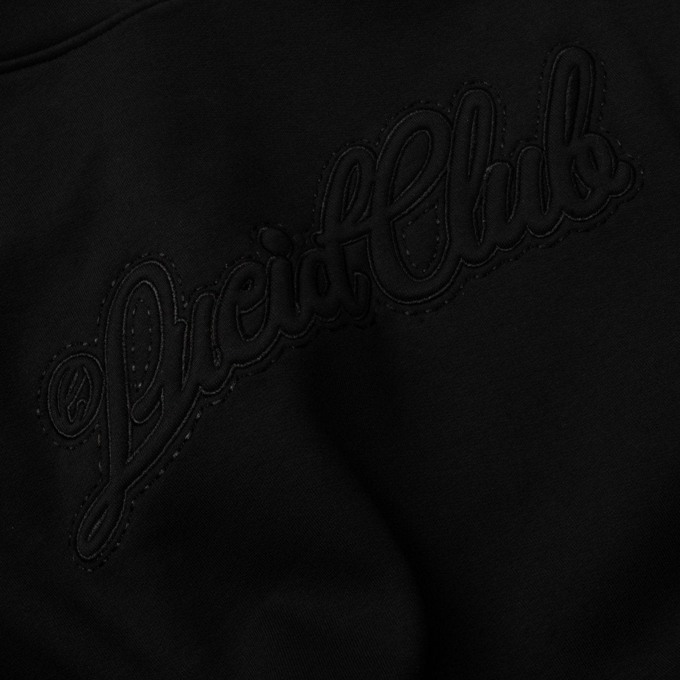 Script Logo Hoodie "Obsidian Black" - Lucid Club