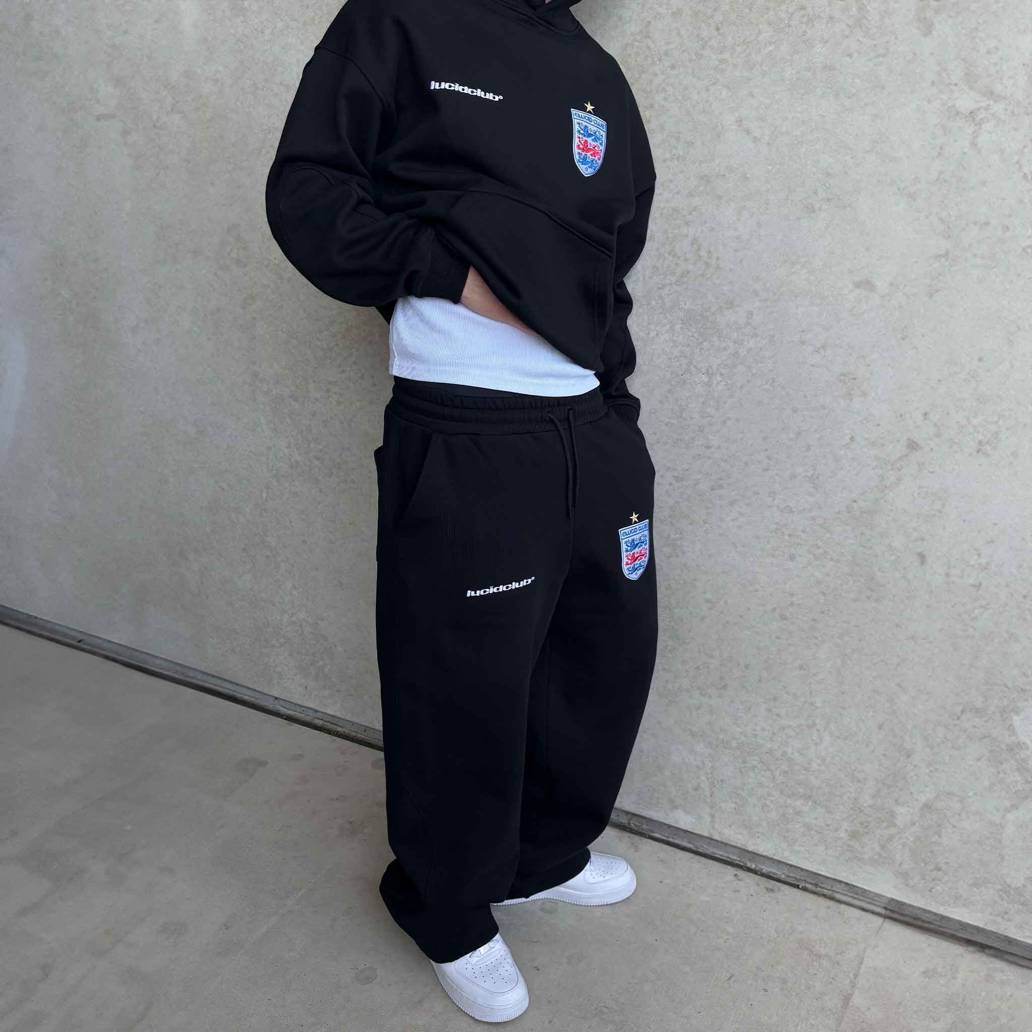 England Sweatpants "Black" - Lucid Club
