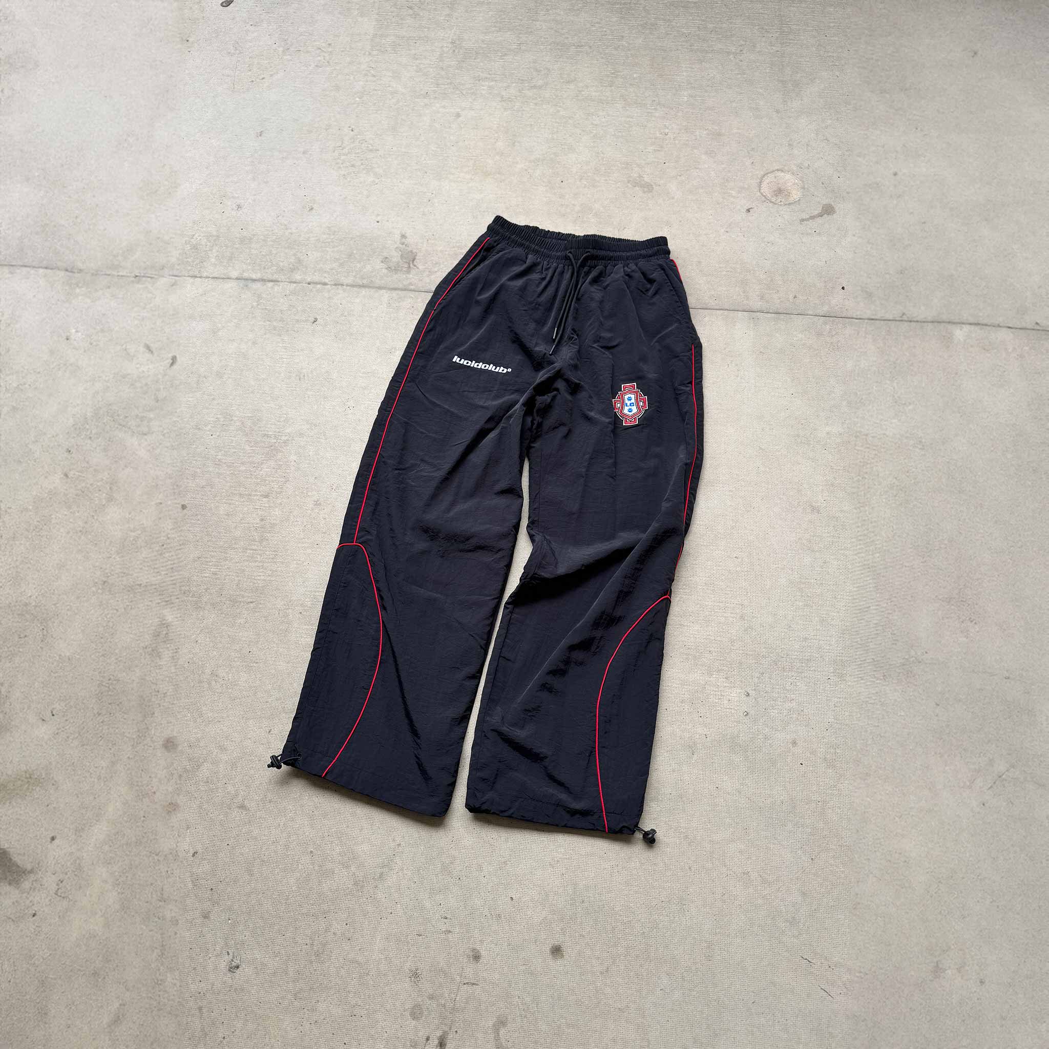Portugal Trackpants "Volcano Black" - Lucid Club