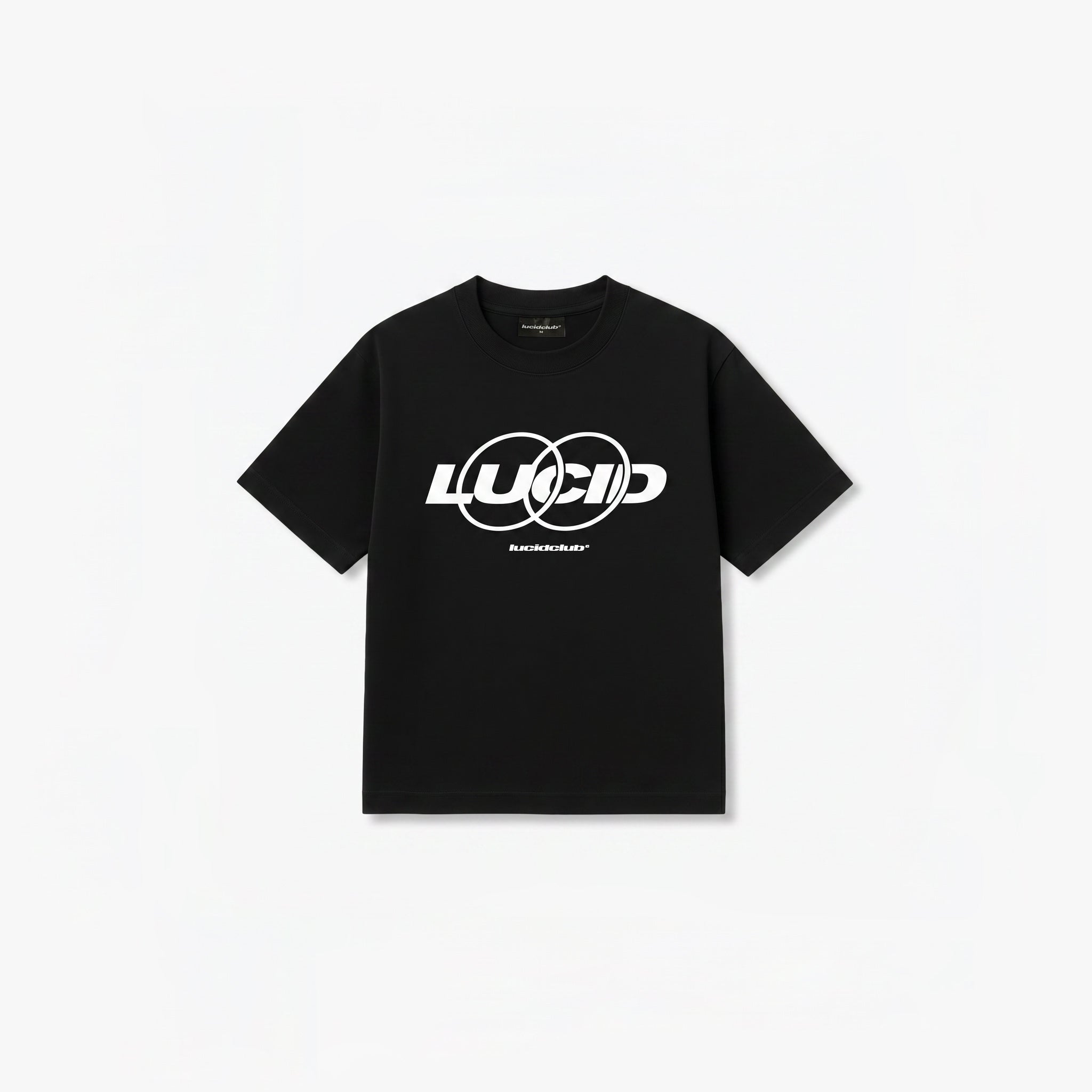 Circle T-Shirt "Black" - Lucid Club