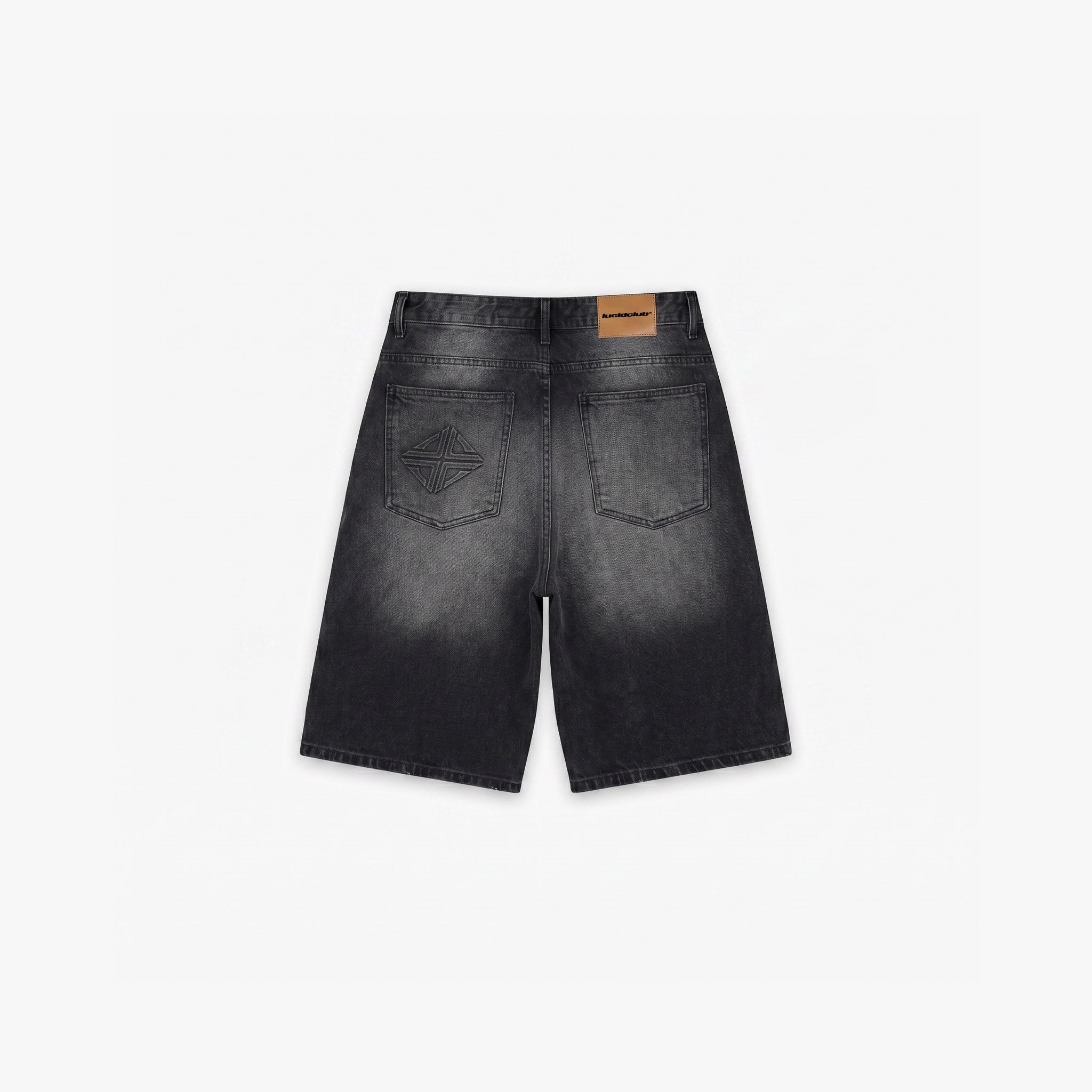 Star Denim Jorts "Phantom Black" - Lucid Club