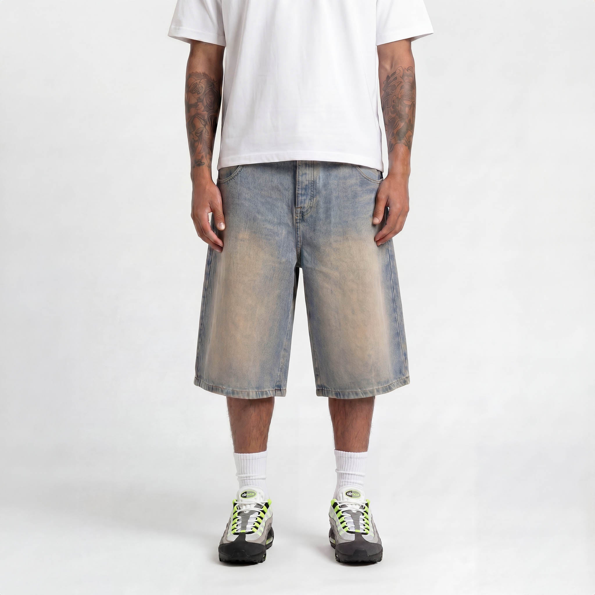 Star Denim Jorts "Sahara Sky" - Lucid Club