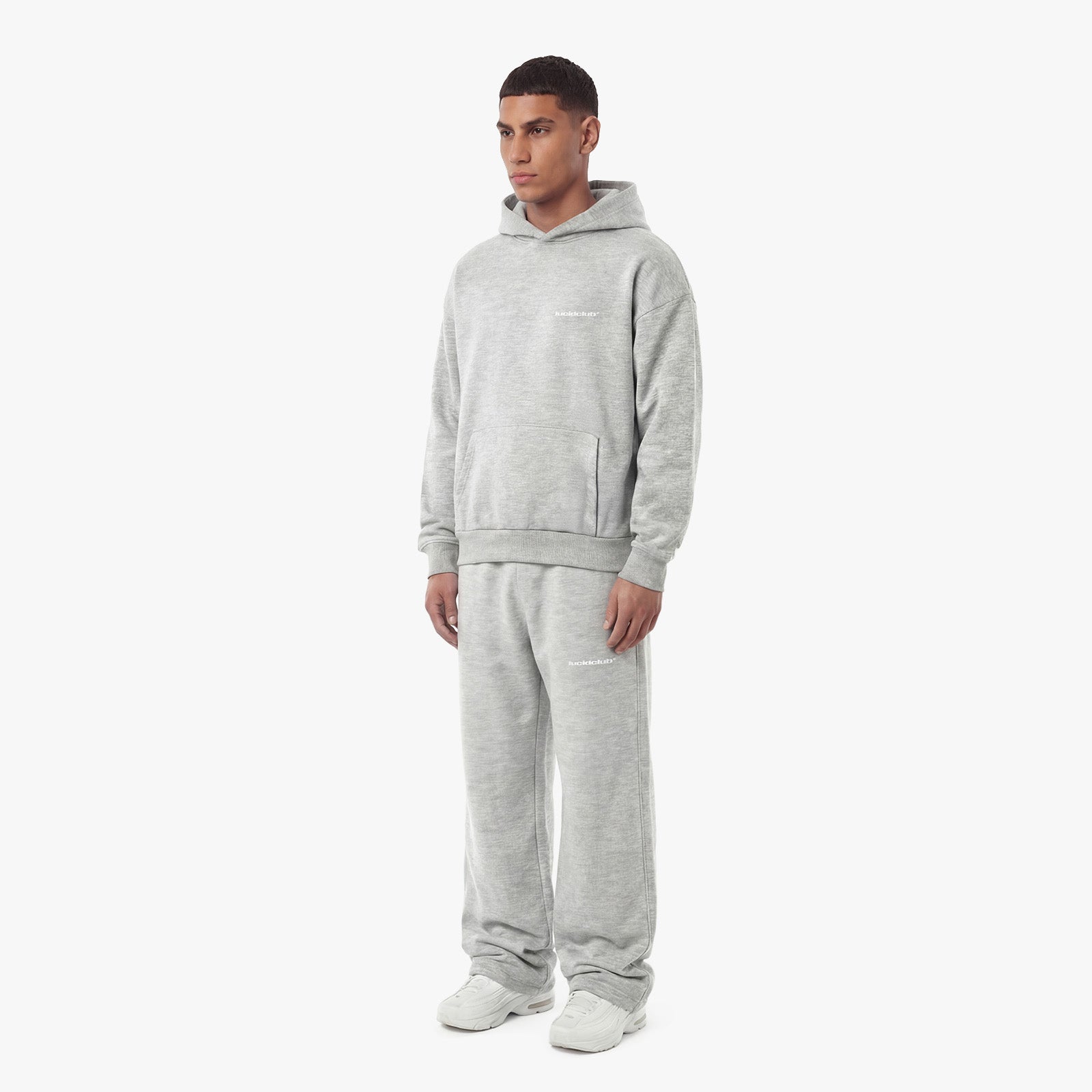 Cozy Tracksuit Bundle "Melange Grey" - Lucid Club