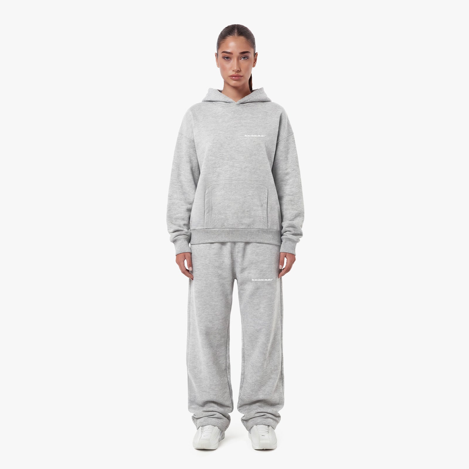 Cozy Tracksuit Bundle "Melange Grey" - Lucid Club