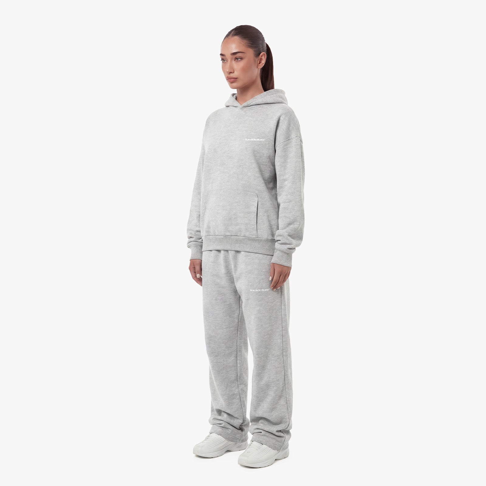 Cozy Tracksuit Bundle "Melange Grey" - Lucid Club