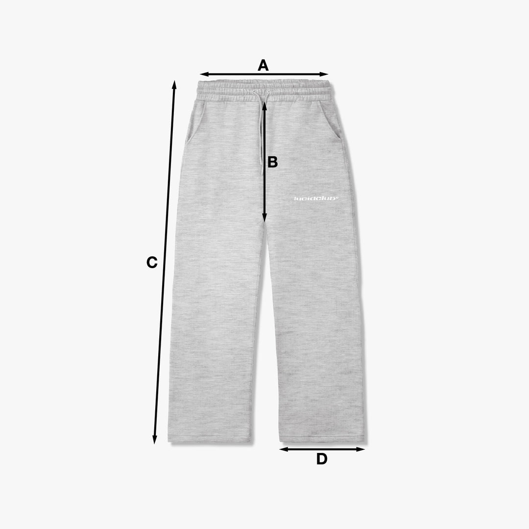 Messpunkte für Cozy Sweatpants