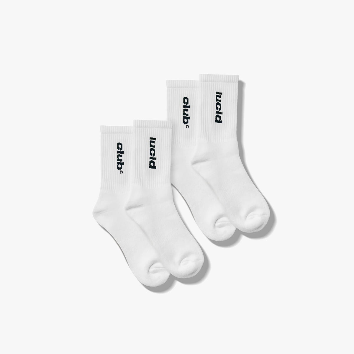 Team Logo Socks "White" (2-Pack)
