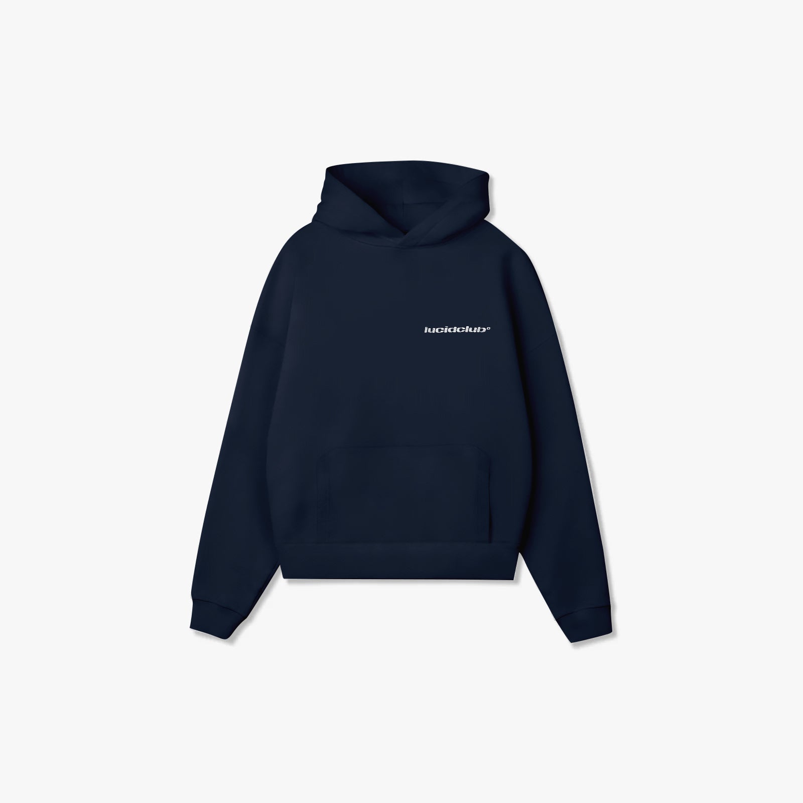 Cozy Hoodie "Navy Blue" - Lucid Club
