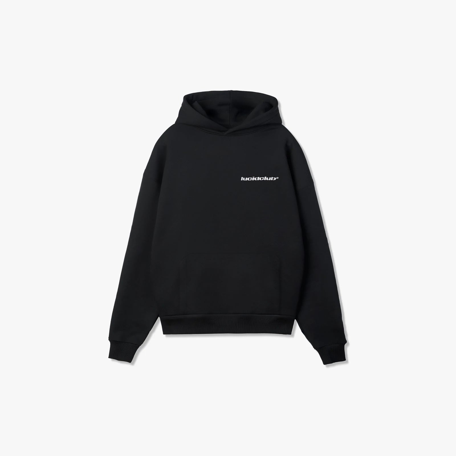Cozy Hoodie "Black" - Lucid Club