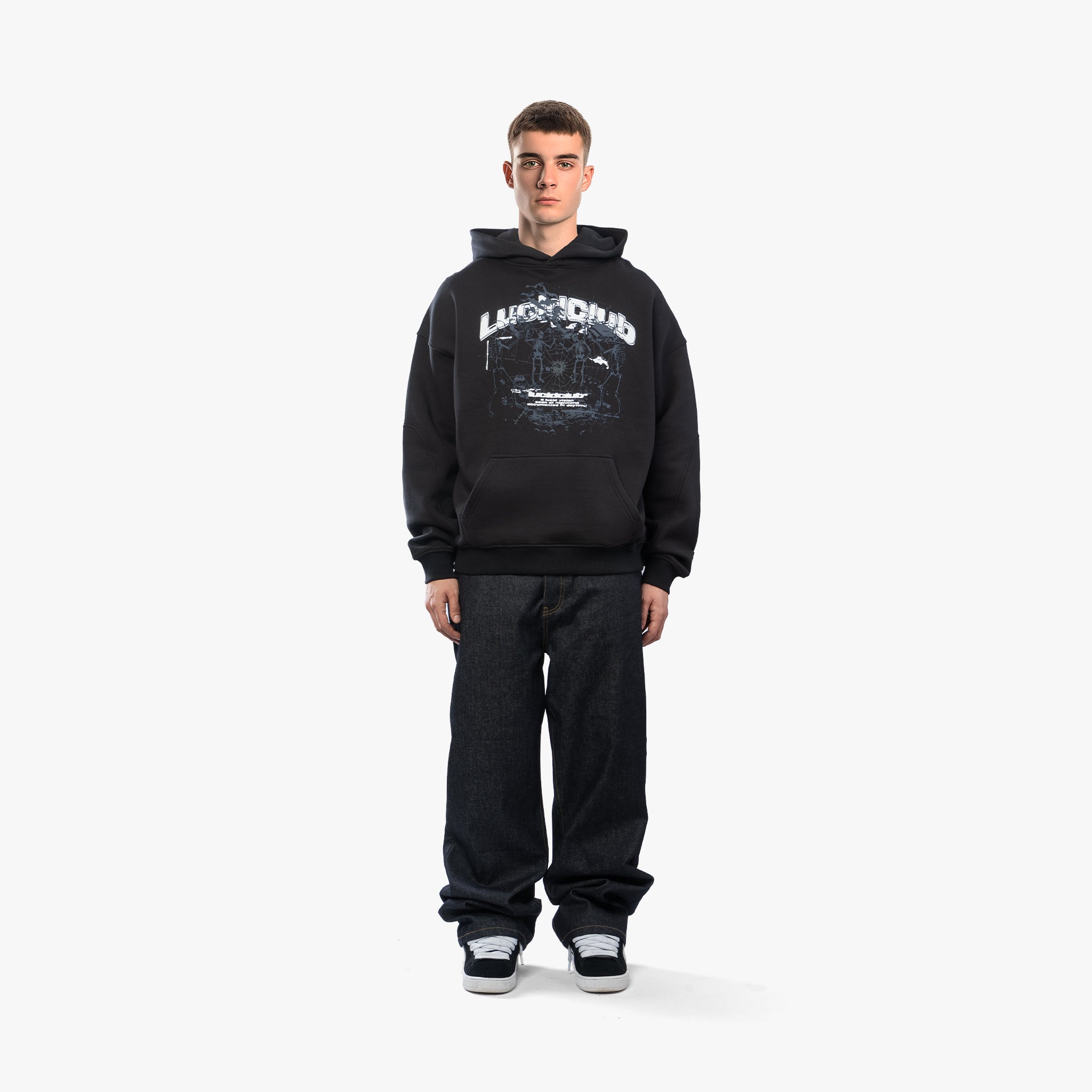 Skeleton sweatshirt and sweatpants on sale