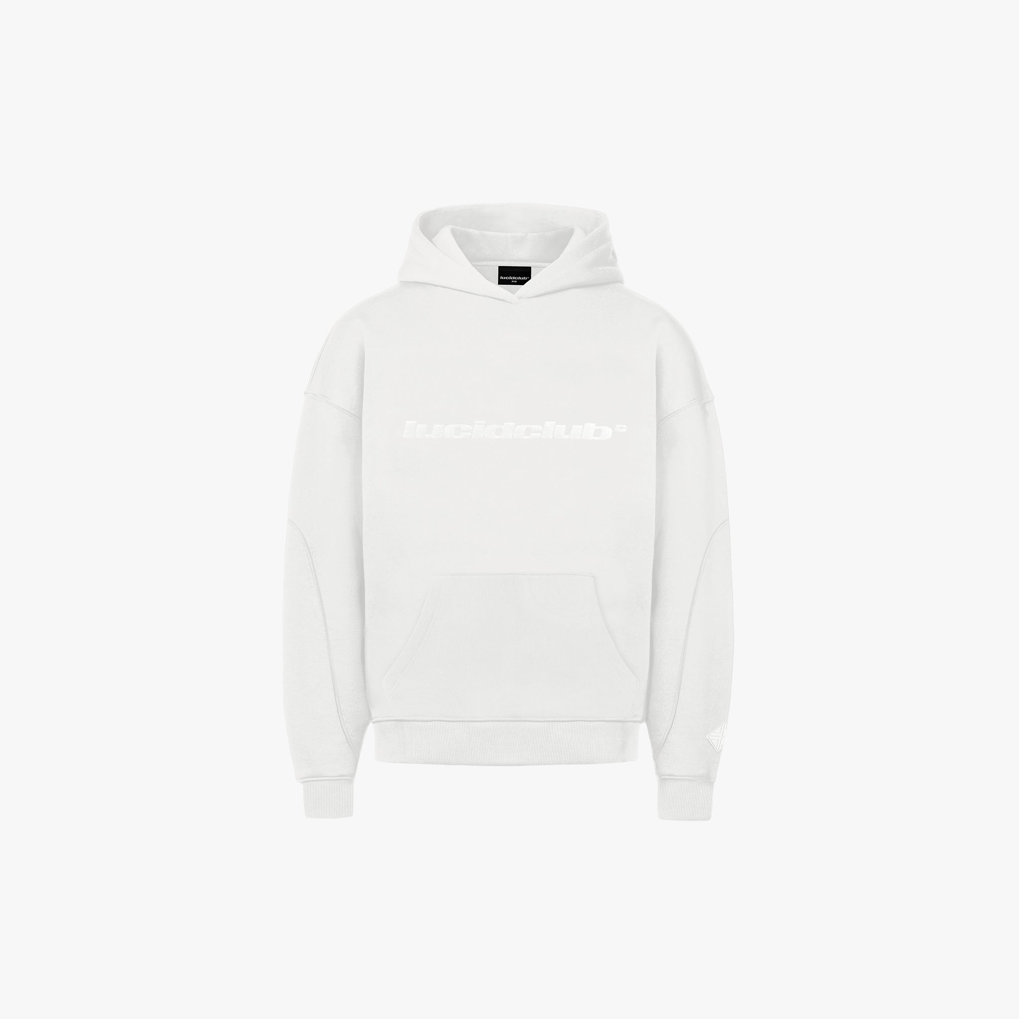 Logo Hoodie "Cloud White"