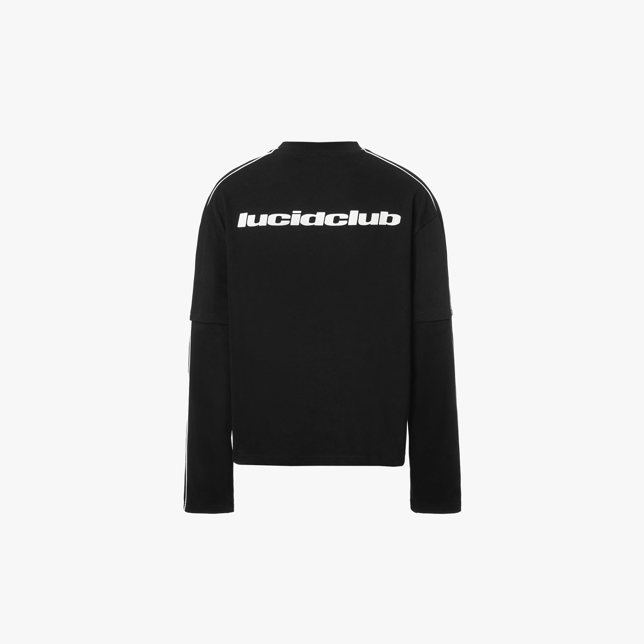 Double Layer Longsleeve "Deep Black"