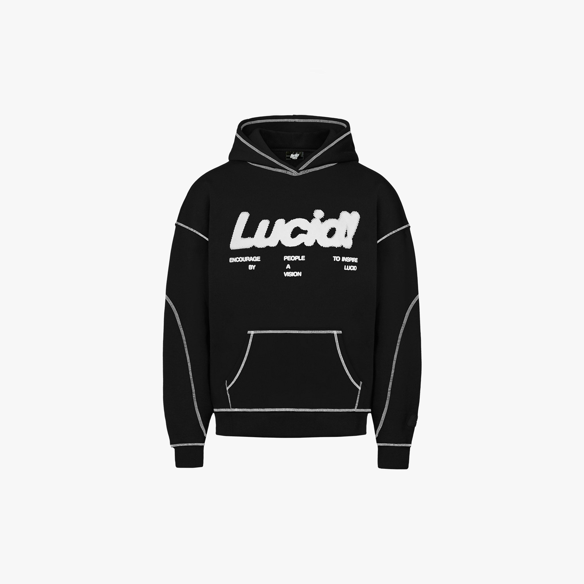 Lucid! Contrast hoodie