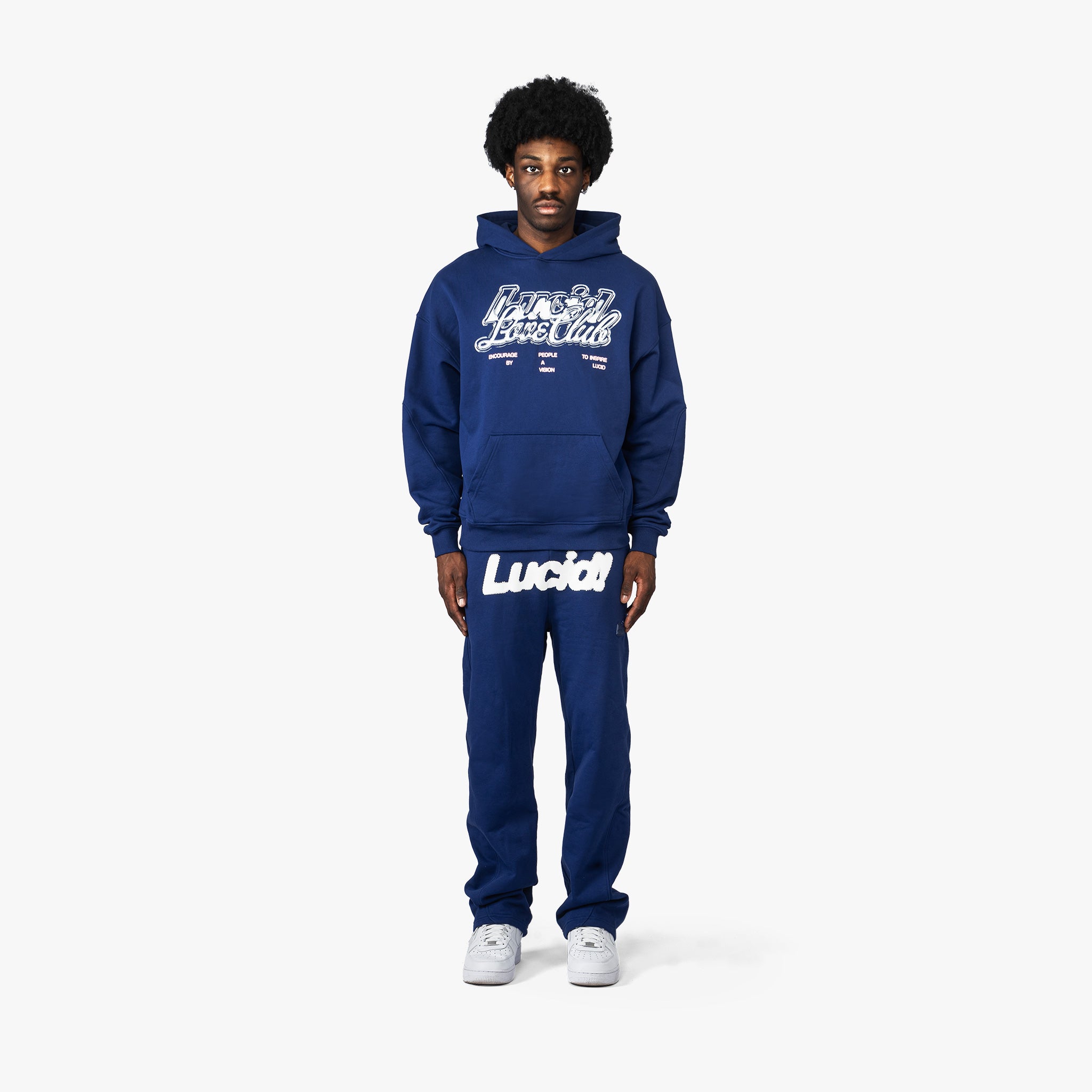 Lucid! Sweatpants Blue/White