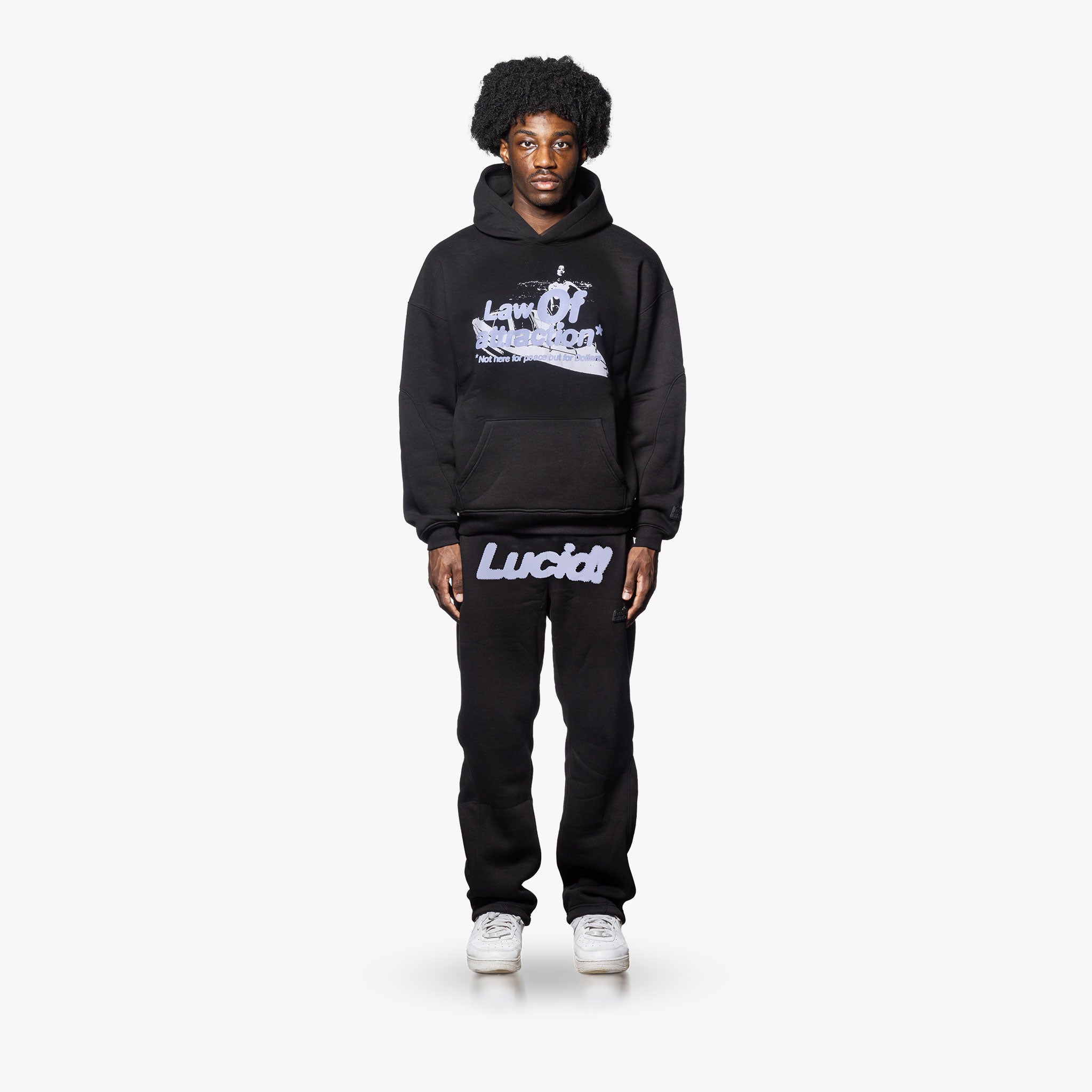 LOA Sweatpants "Black" - Lucid Club