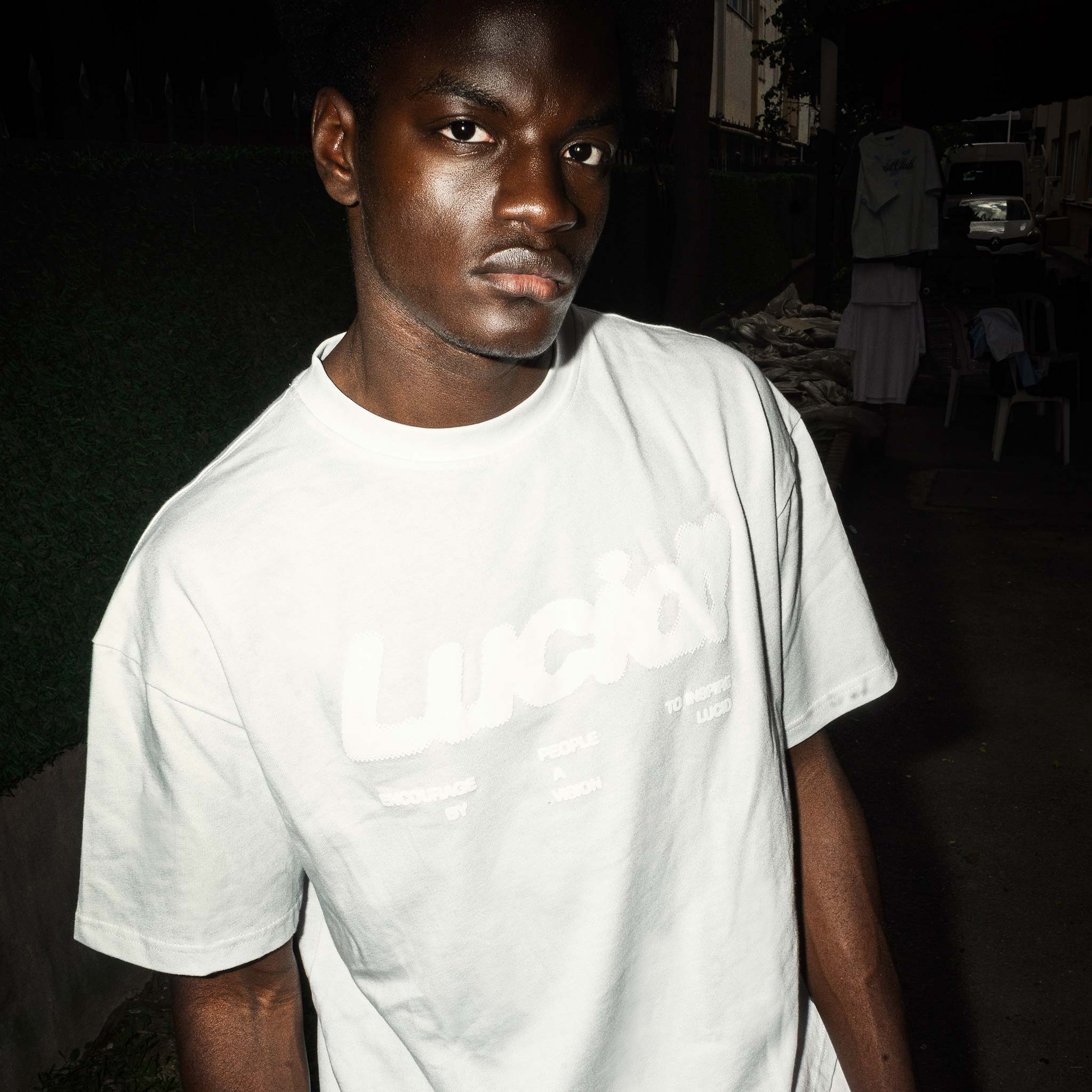 Lucid! Tee "White/White" - Lucid Club