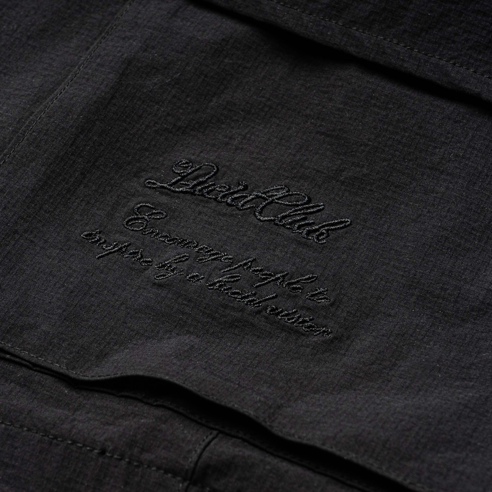 Cargo Swim Shorts "Jet Black" - Lucid Club