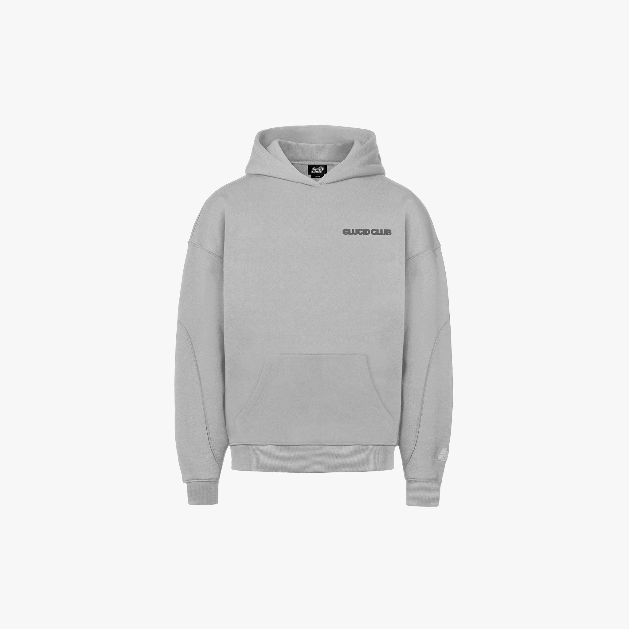 Copyright Hoodie "Ash Grey" - Lucid Club