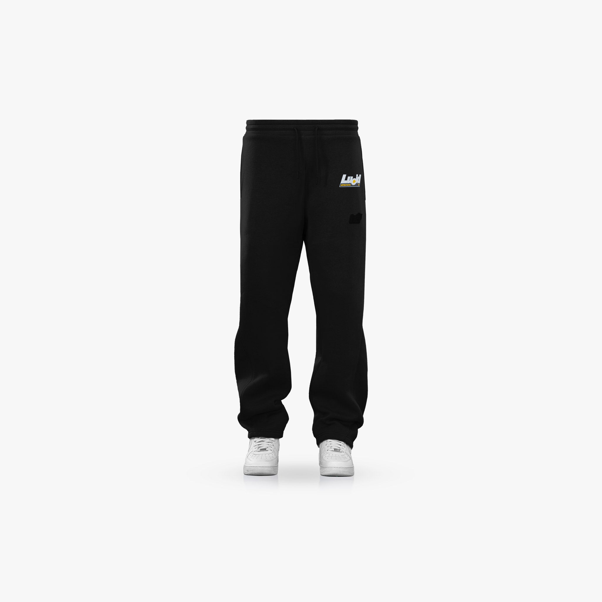 LOA Sweatpants "Pure Black" - Lucid Club