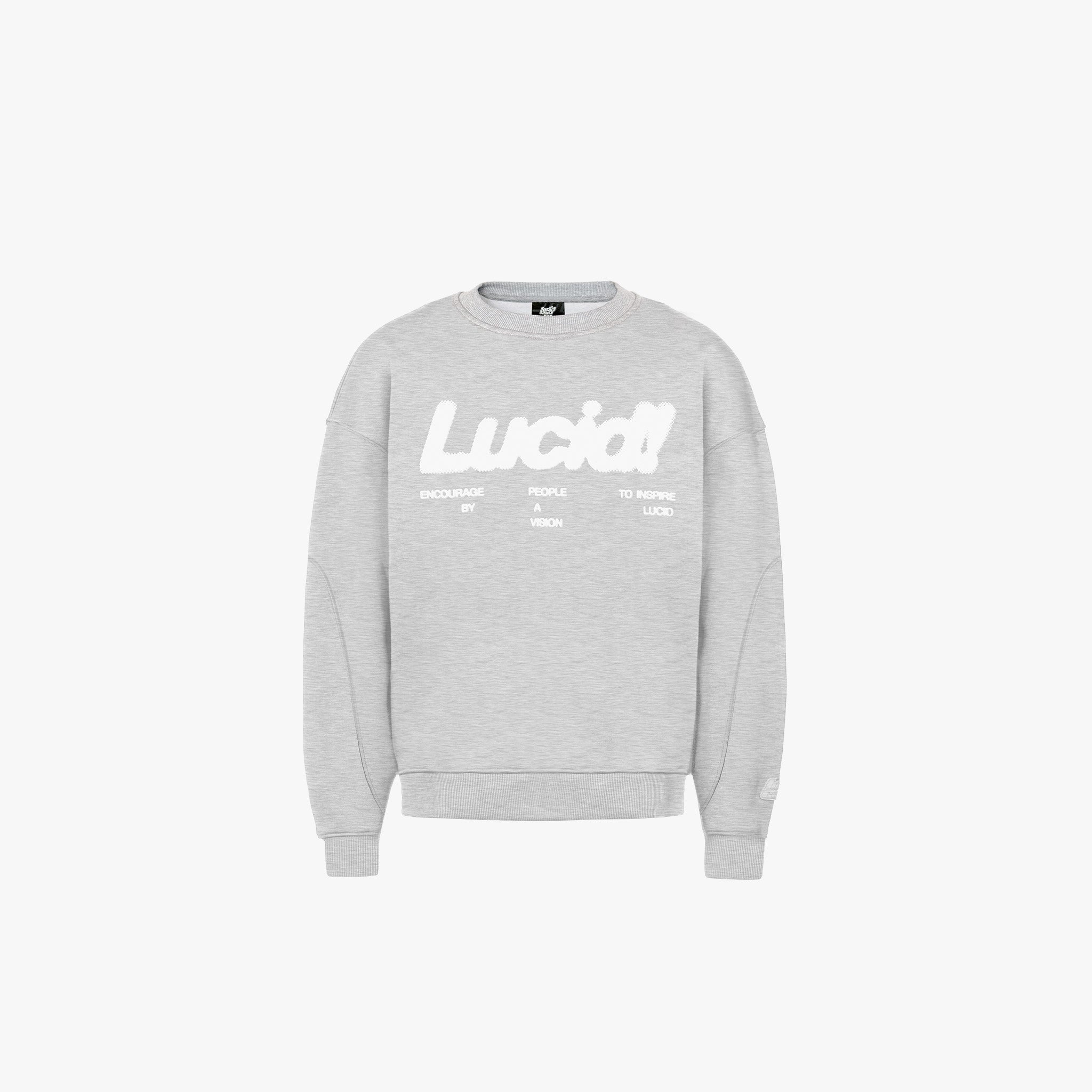 Lucid! Sweater "Heather Grey" - Lucid Club