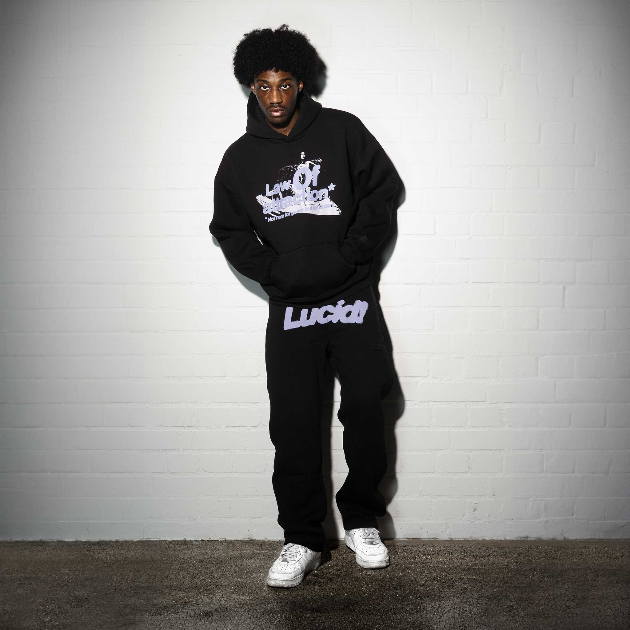 LOA Hoodie "Black" - Lucid Club