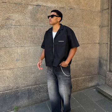 Logo Summer Shirt "Pure Black"