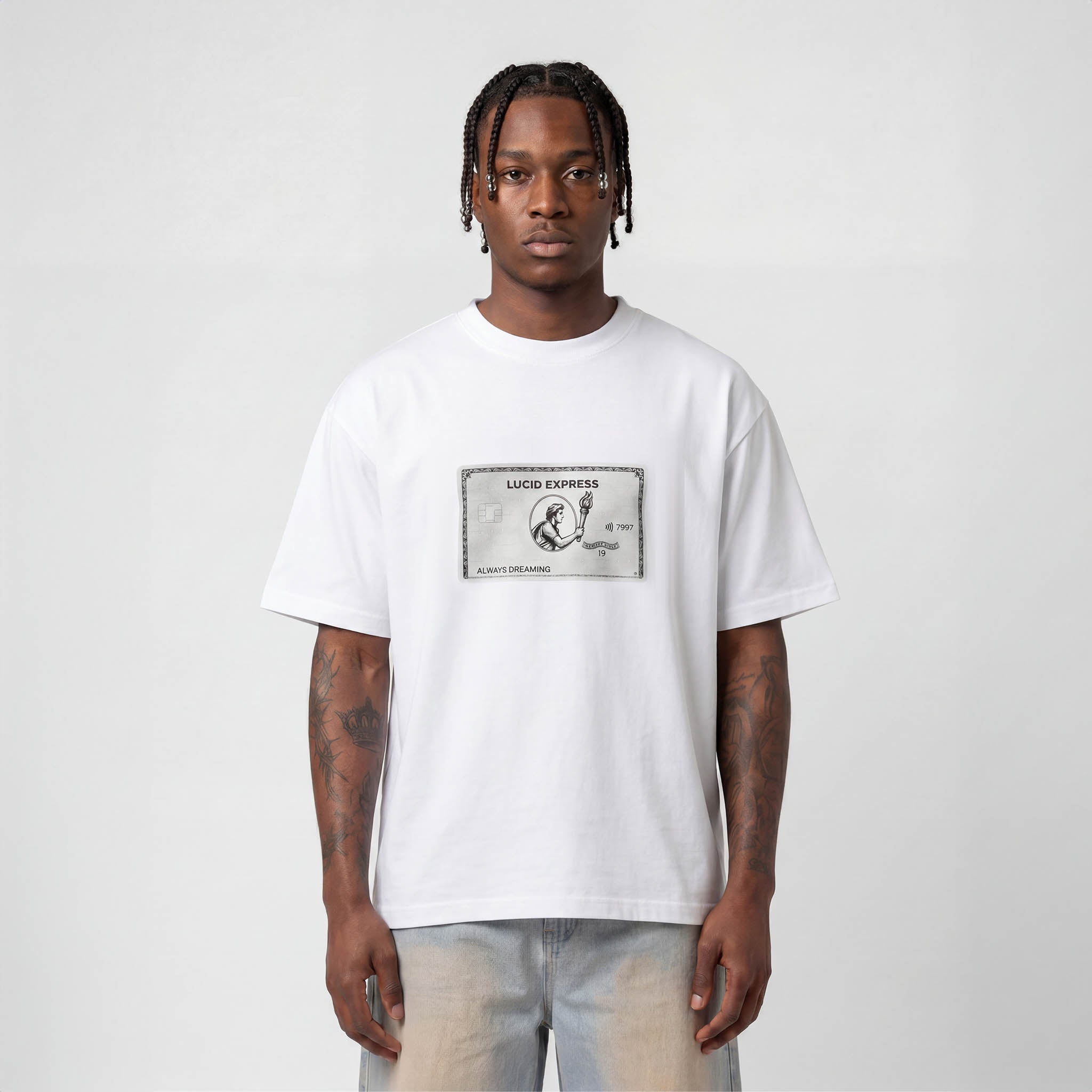 Lucid Express T-Shirt "White" - Lucid Club