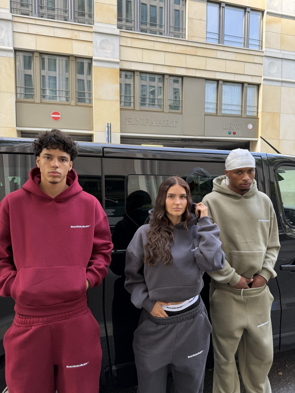 Cozy Tracksuit "Olive Green" - Lucid Club