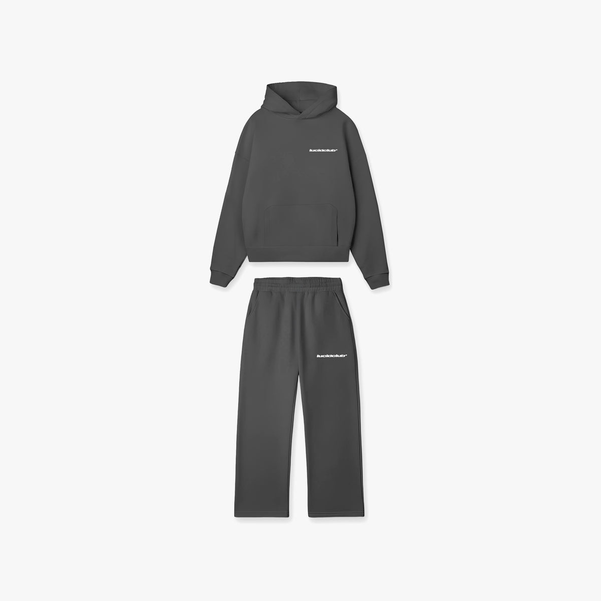 Cozy Tracksuit "Dark Grey" - Lucid Club