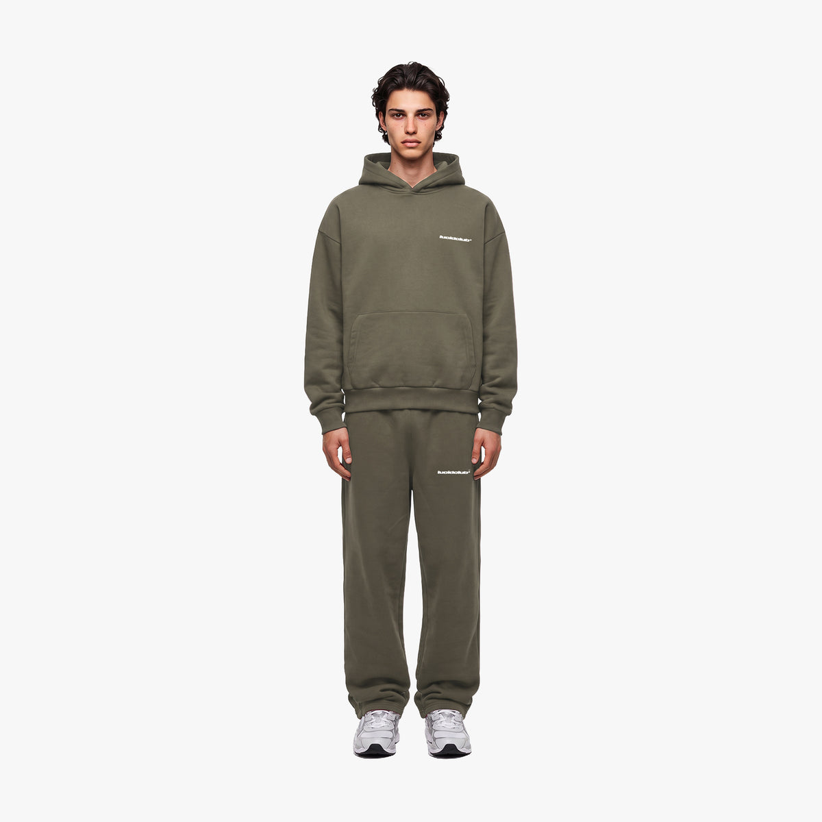 Cozy Tracksuit "Olive Green" - Lucid Club