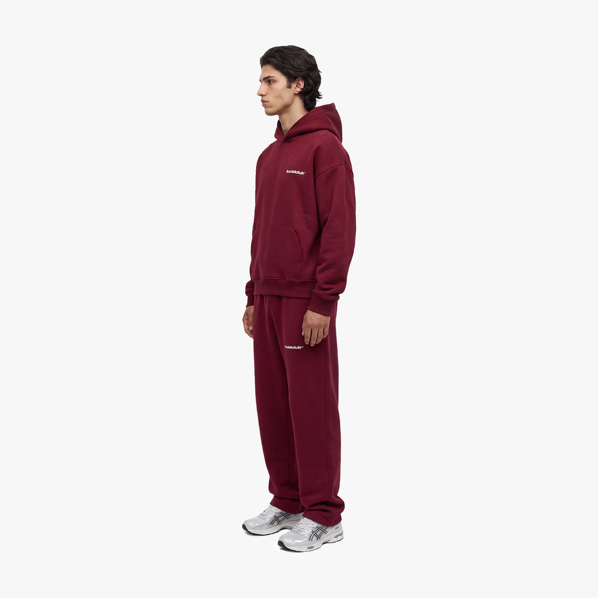 Cozy Tracksuit "Wine Red" - Lucid Club