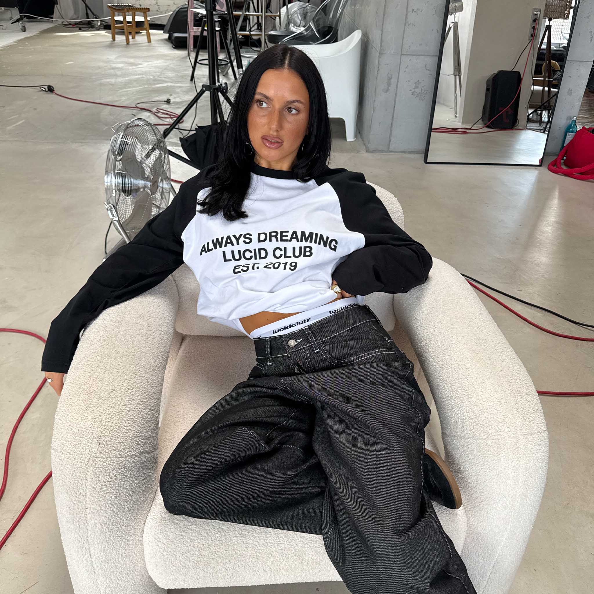 2019 Raglan Longsleeve "Black"